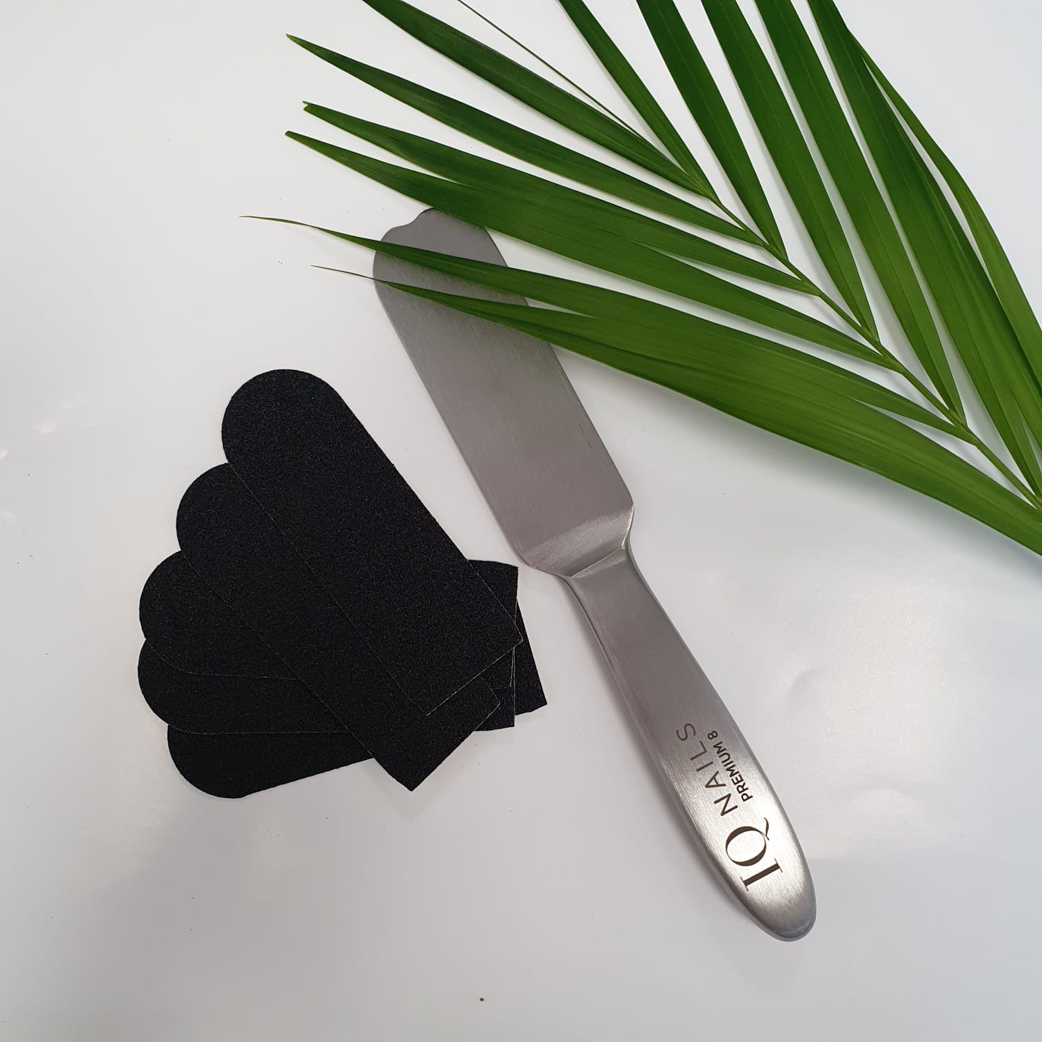 Baza metalowa + 30 wymiennych wkładów do pedicure - iqnails