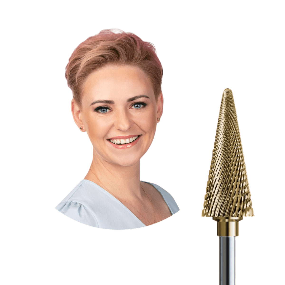 Frez All In One by Matka Polka Hybrydowa - delikatna choinka - iqnails