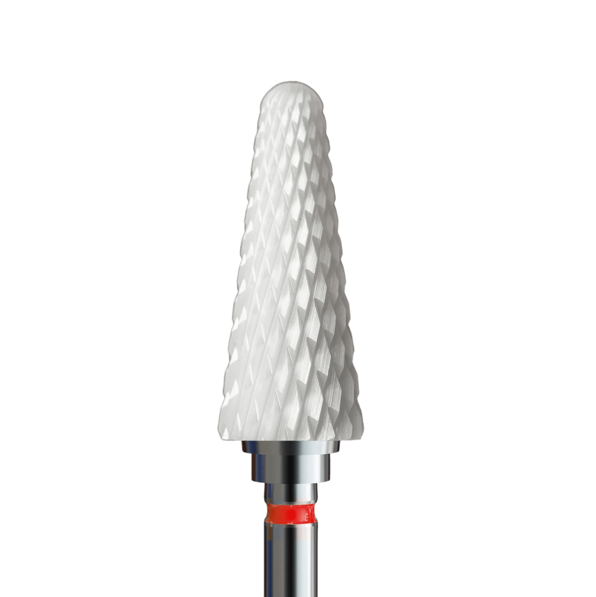 Frez ceramiczny do hybrydy i żelu - stożek - iqnails