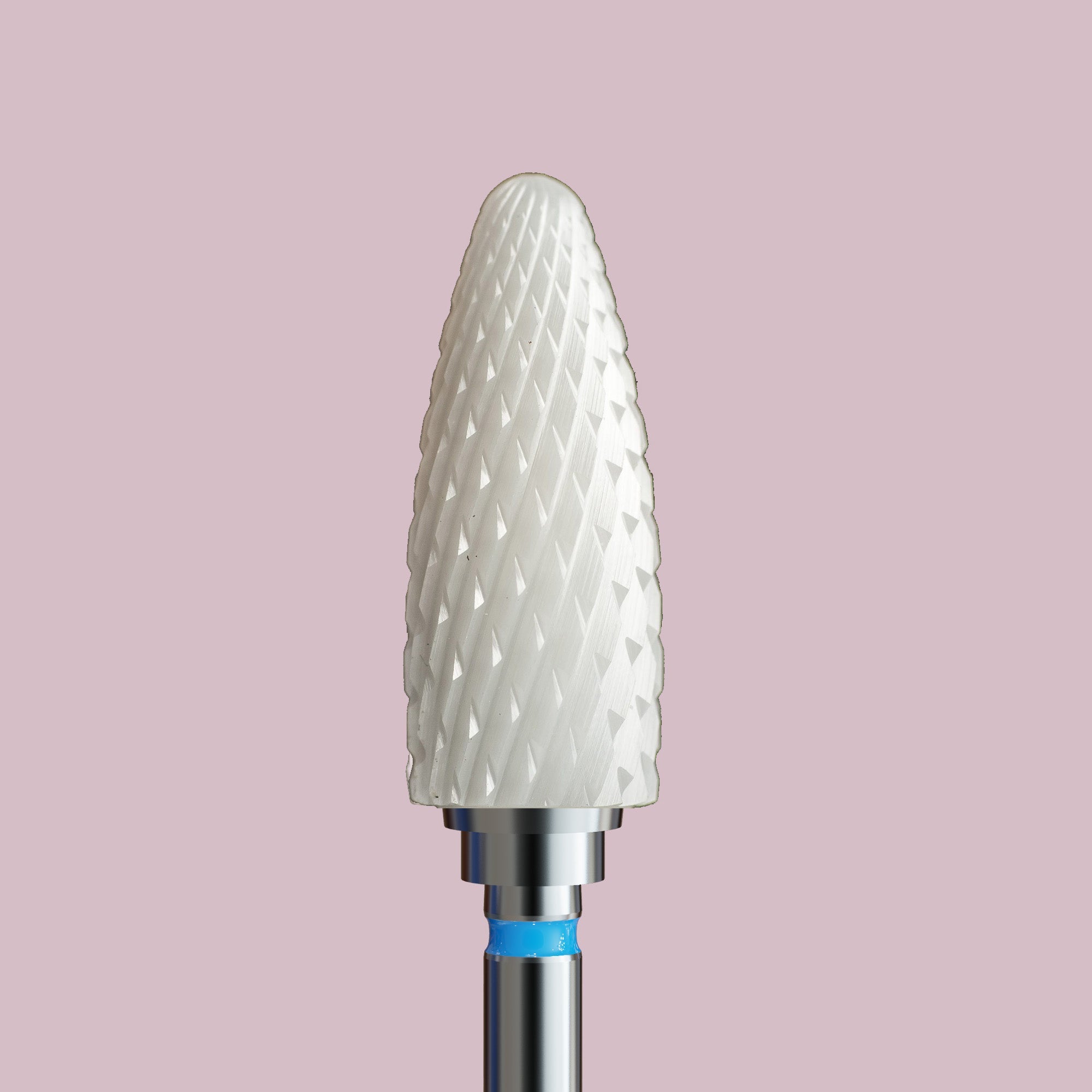 Frez ceramiczny do hybrydy, żelu i akrylu - szyszka - iqnails