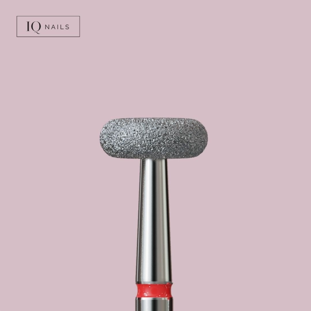 Frez diamentowy do skórek i paznokci - delikatna, zaokrąglona tarczka - iqnails