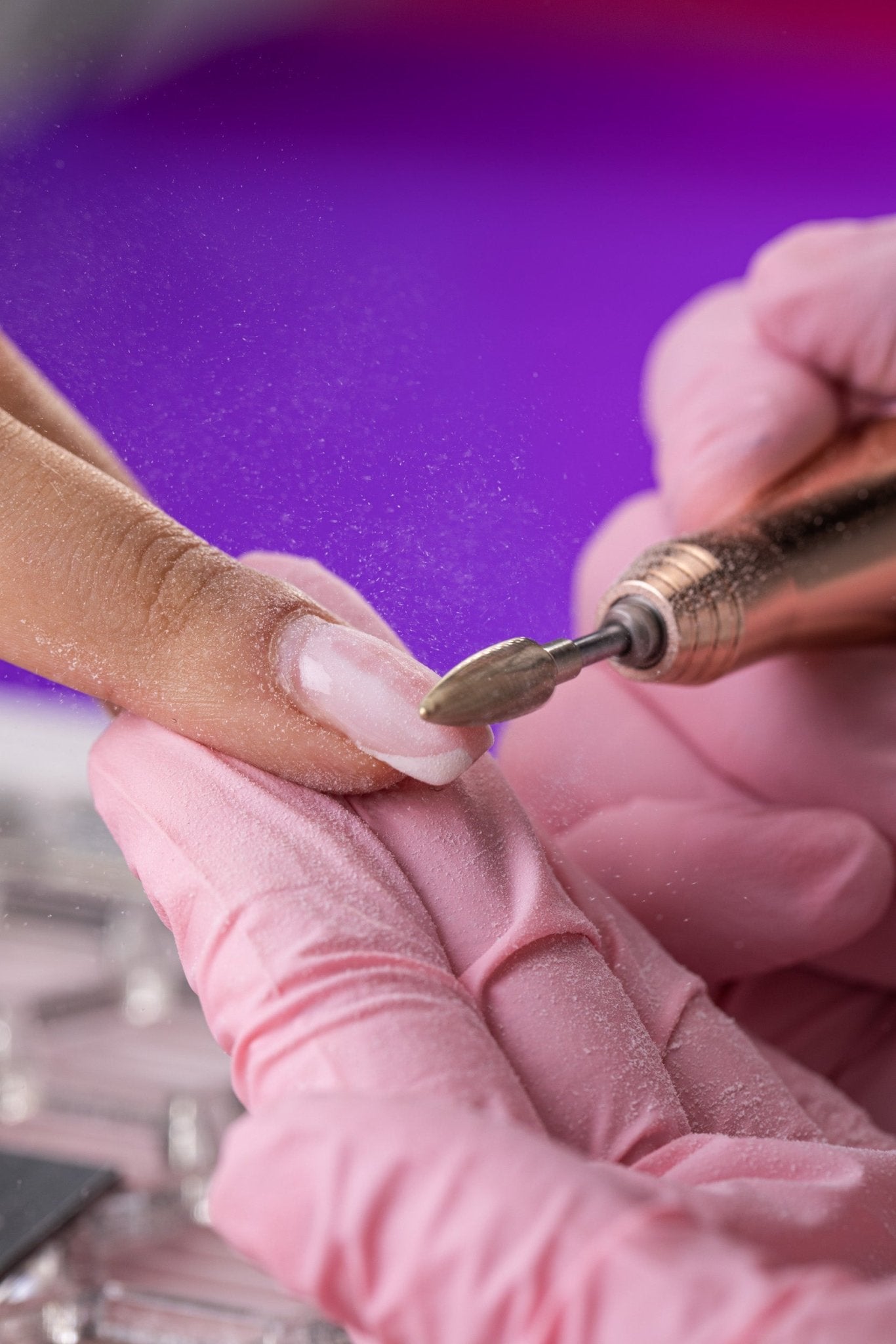 Frez Speedy by JustNails do hybrydy i żelu - delikatna szyszka - iqnails