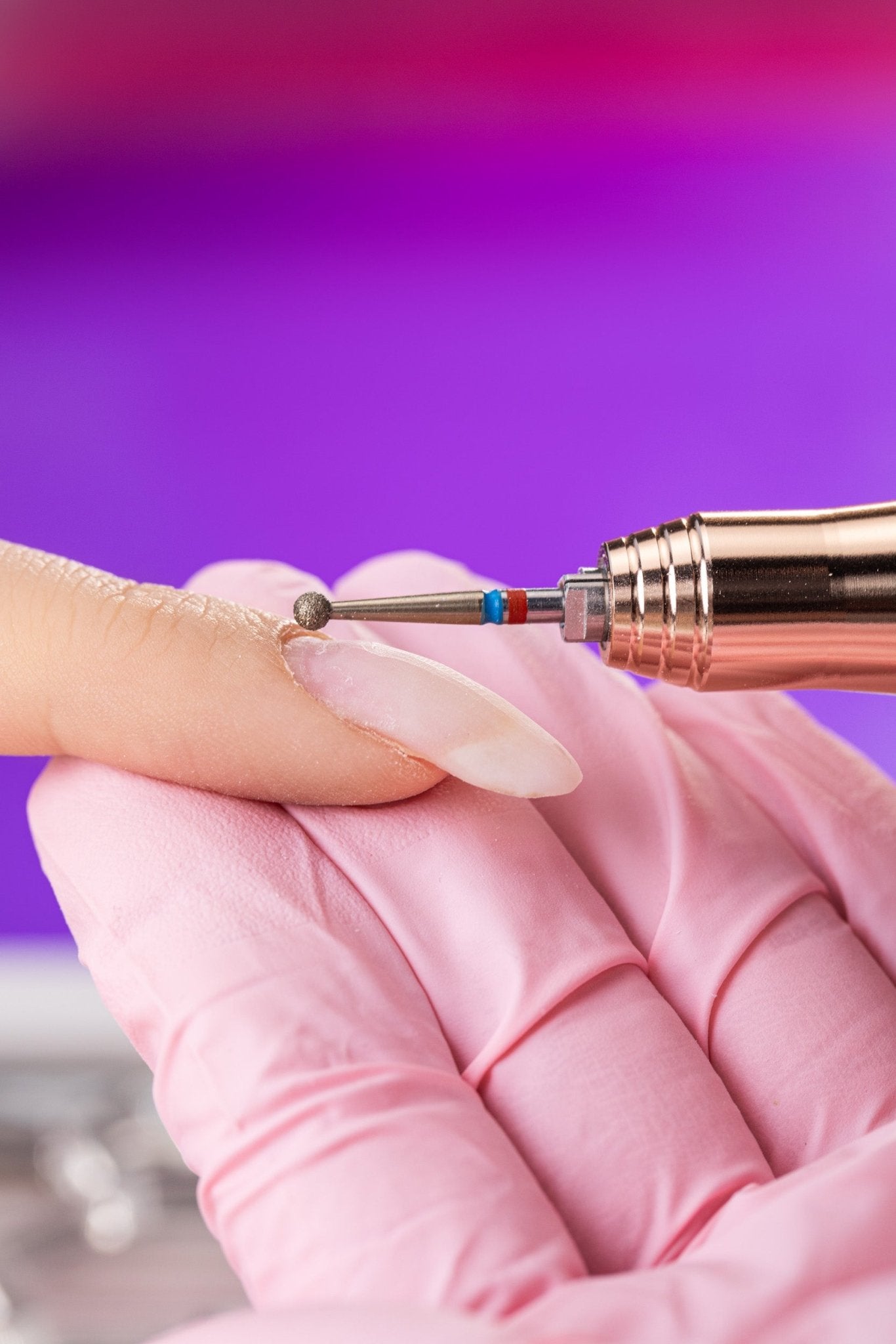 Frez w kształcie kulki z nasypem 2w1 DuoFrez - iqnails