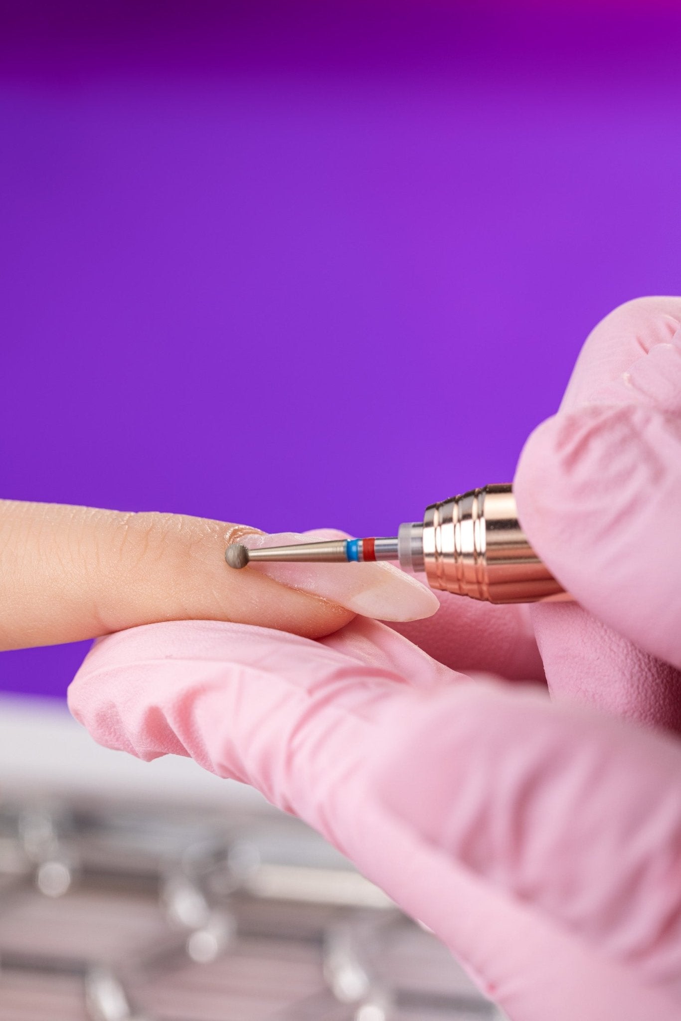 Frez w kształcie kulki z nasypem 2w1 DuoFrez - iqnails