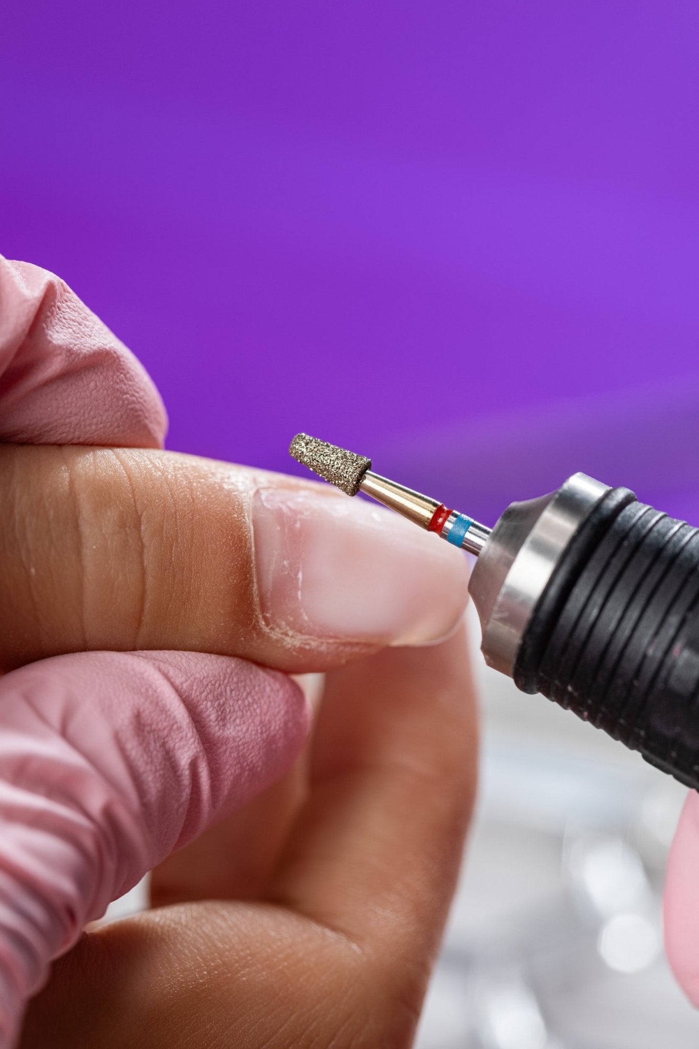 Frez w kształcie ściętego stożka z nasypem 2w1 DuoFrez - iqnails