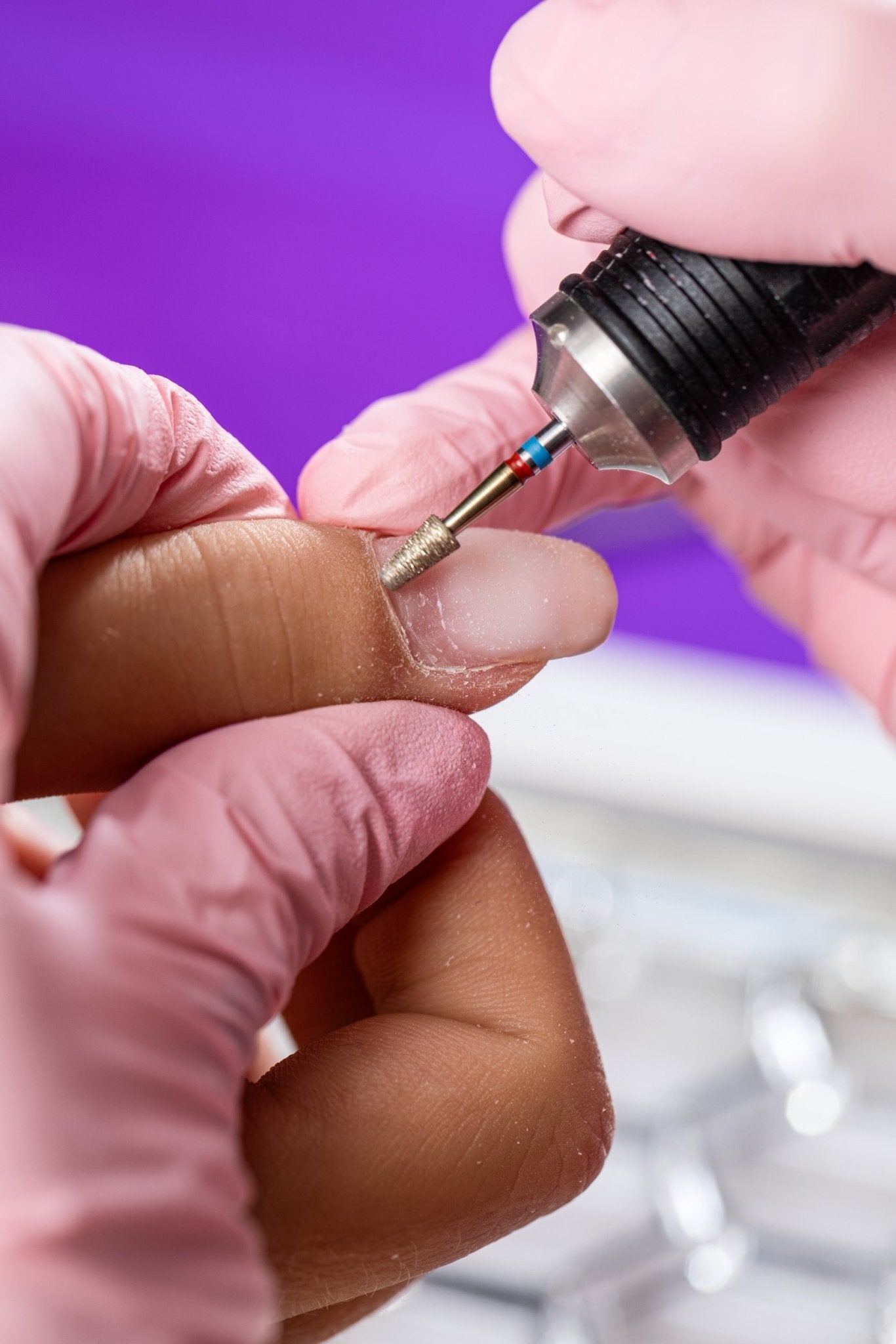 Frez w kształcie ściętego stożka z nasypem 2w1 DuoFrez - iqnails