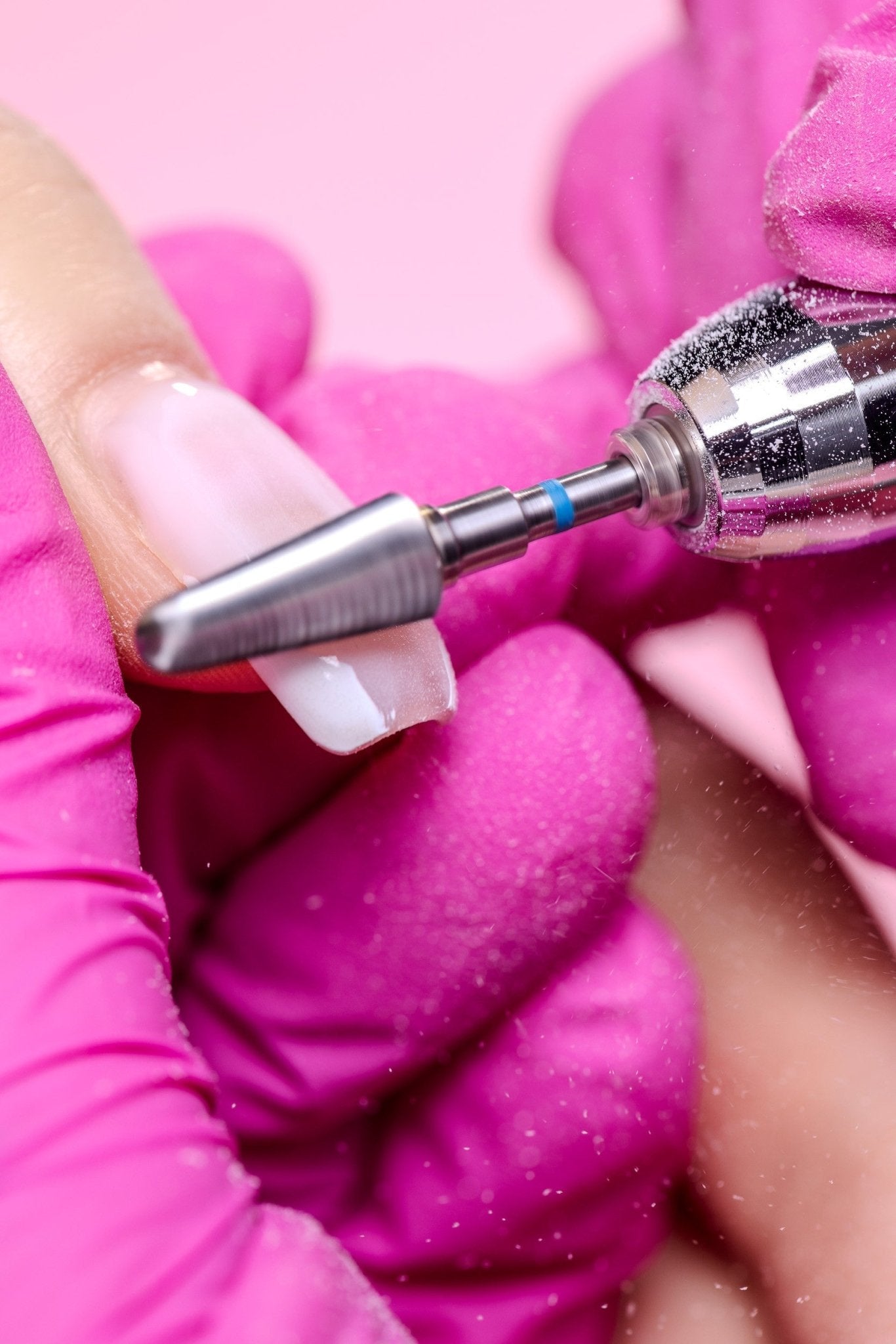 Frez z węglika spiekanego 5w1 do hybrydy, żelu i akrylu - standardowy stożek - iqnails