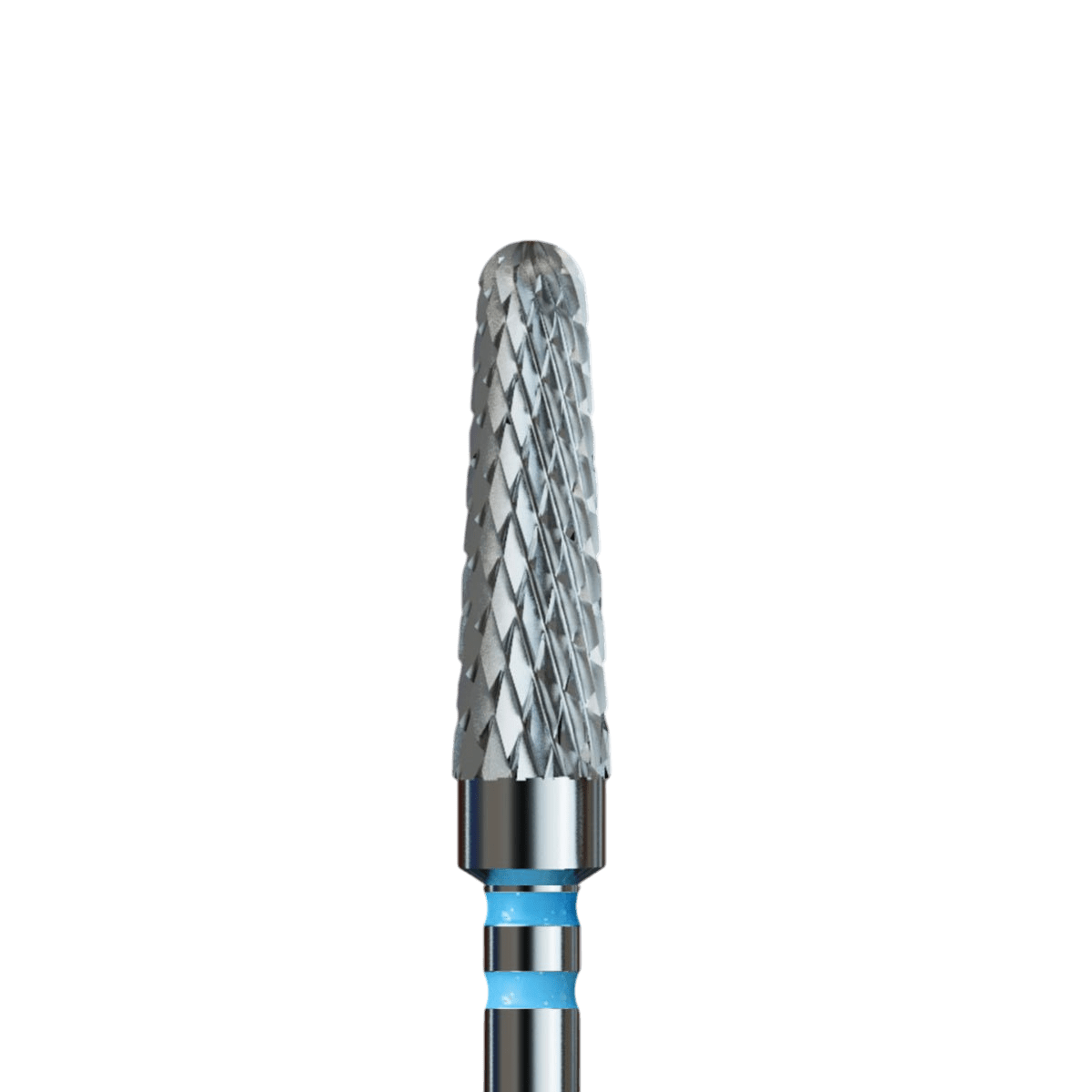 Frez z węglika spiekanego dla leworęcznych do hybrydy, żelu i akrylu - standardowy stożek - iqnails