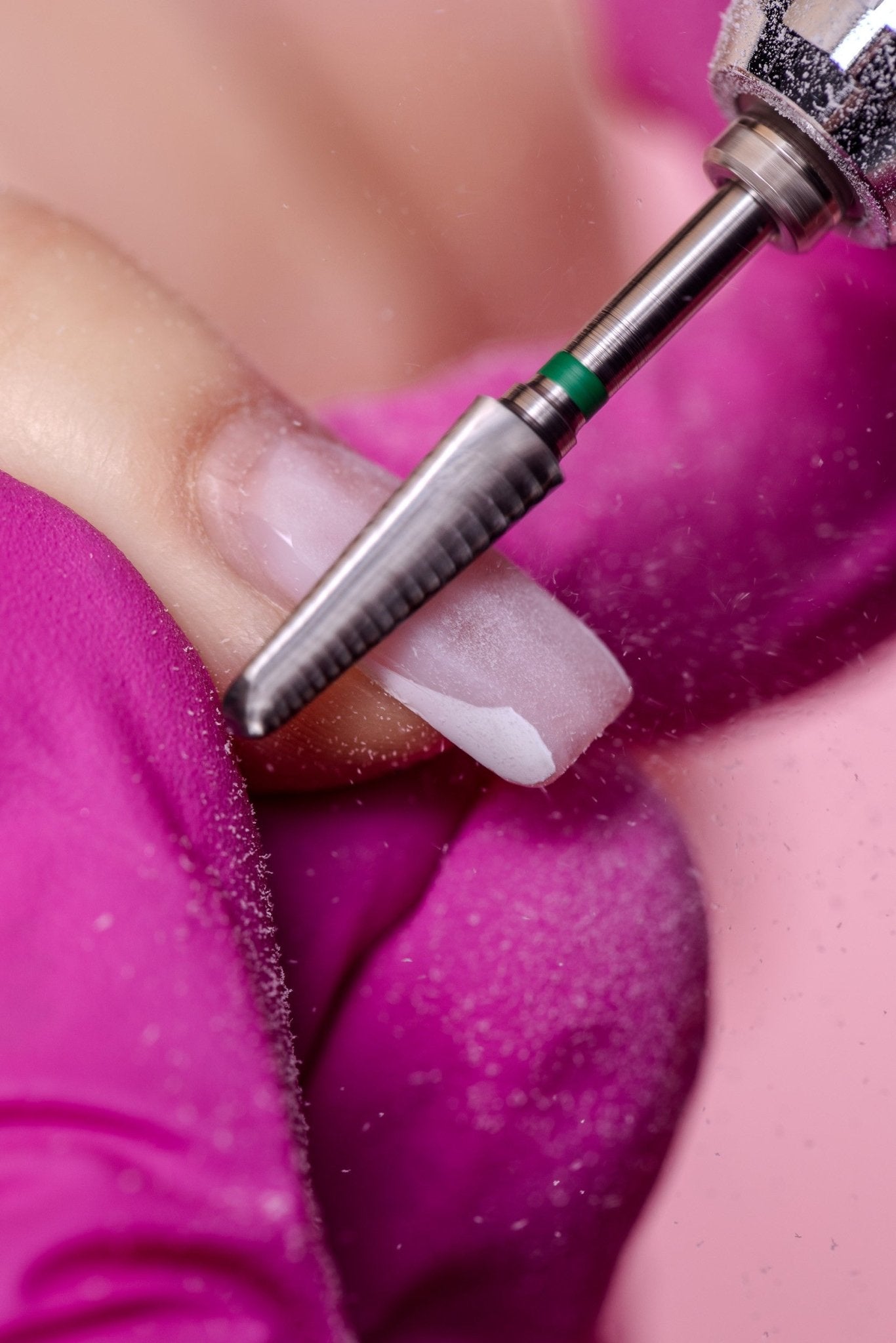 Frez z węglika spiekanego do akrylu - zbierający stożek - iqnails