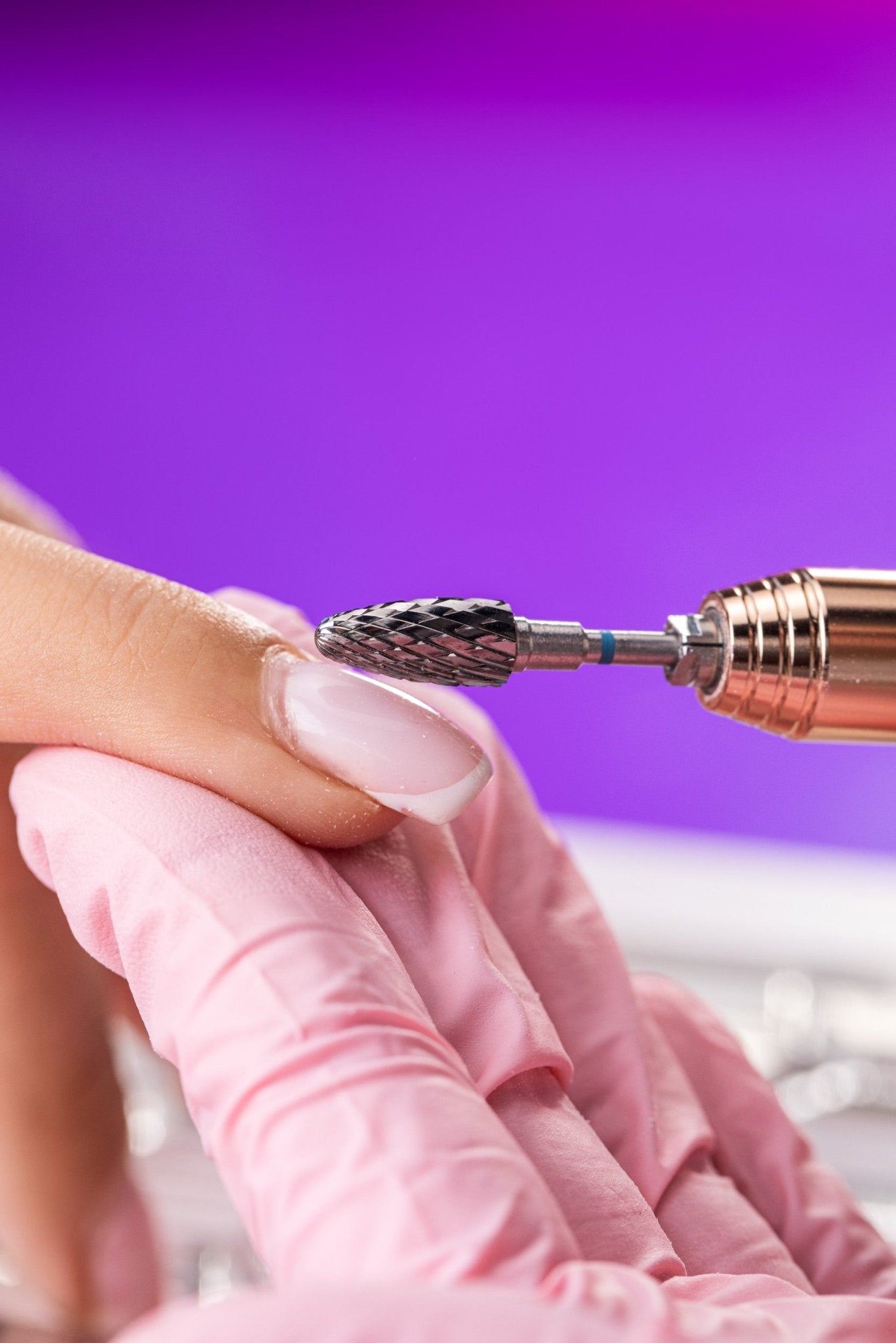 Frez z węglika spiekanego do hybrydy, żelu i akrylu - standardowa szyszka - iqnails