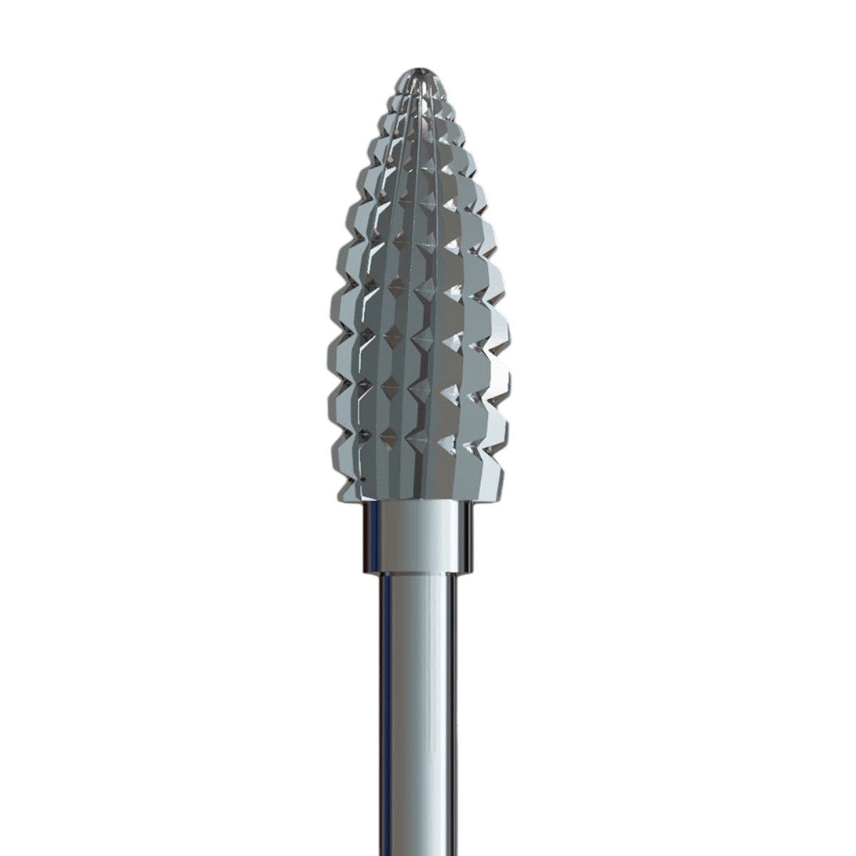 Frez z węglika spiekanego do hybrydy, żelu i akrylu - zbierająca szyszka - iqnails