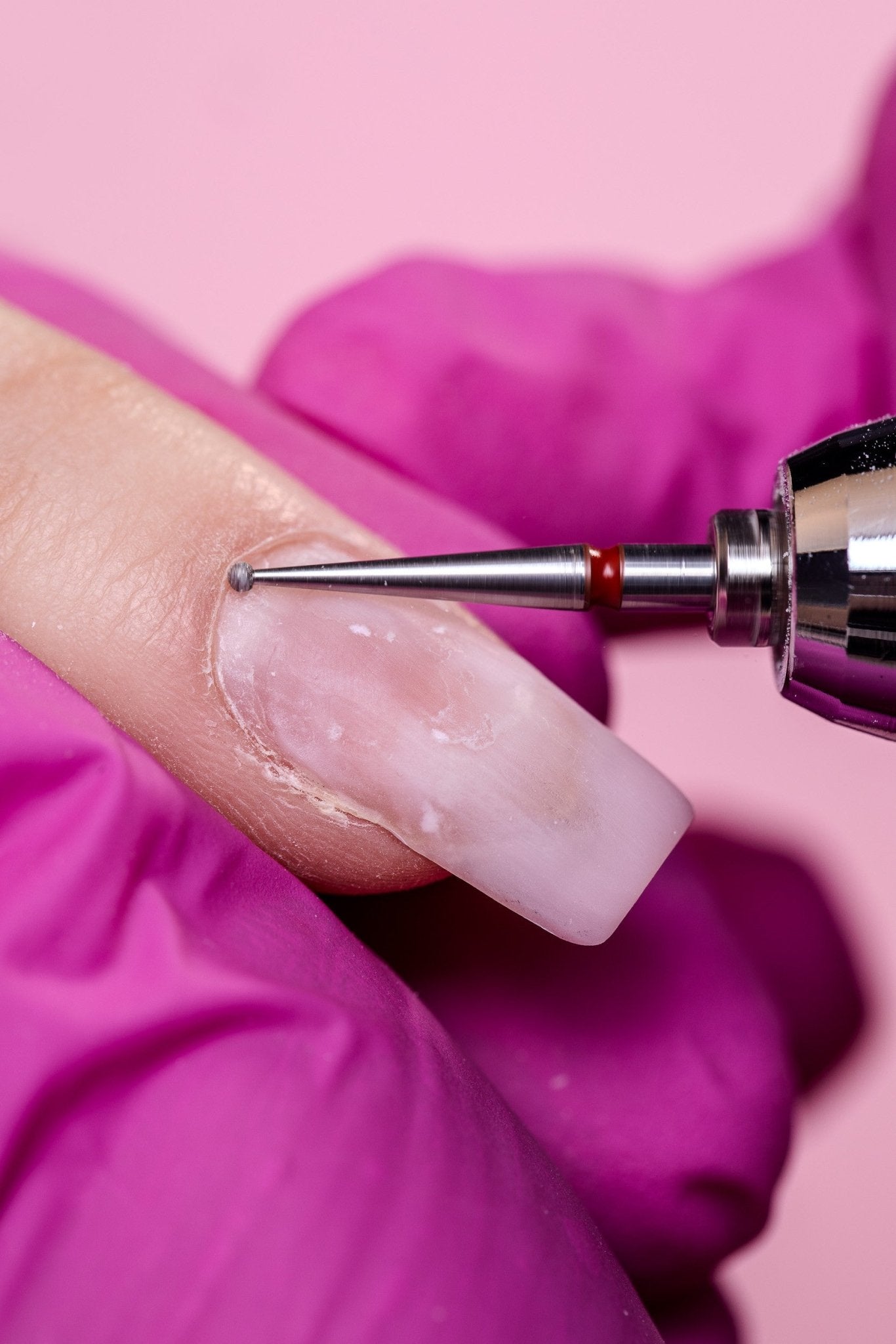 Frezy diamentowe do skórek - delikatna kulka. Różne rozmiary - iqnails