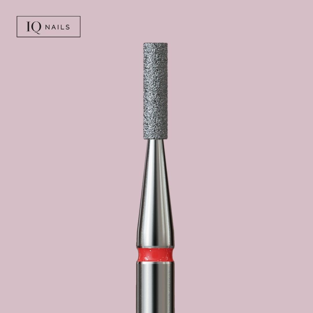 Frezy diamentowe do skórek - delikatny walec. Różne rozmiary - iqnails