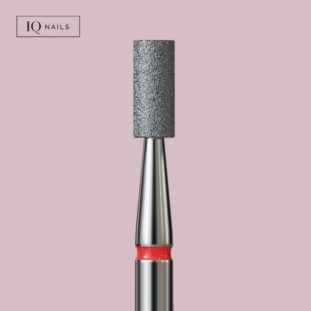 Frezy diamentowe do skórek - delikatny walec. Różne rozmiary - iqnails