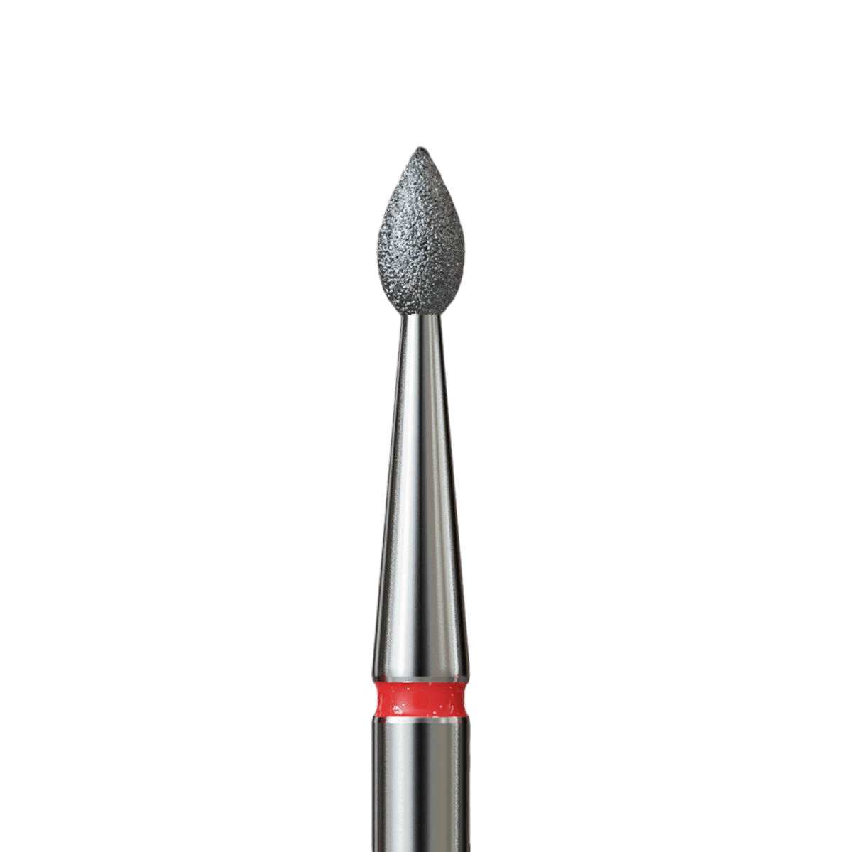 Frezy diamentowe do skórek i paznokci - delikatny płomyk. Różne rozmiary - iqnails