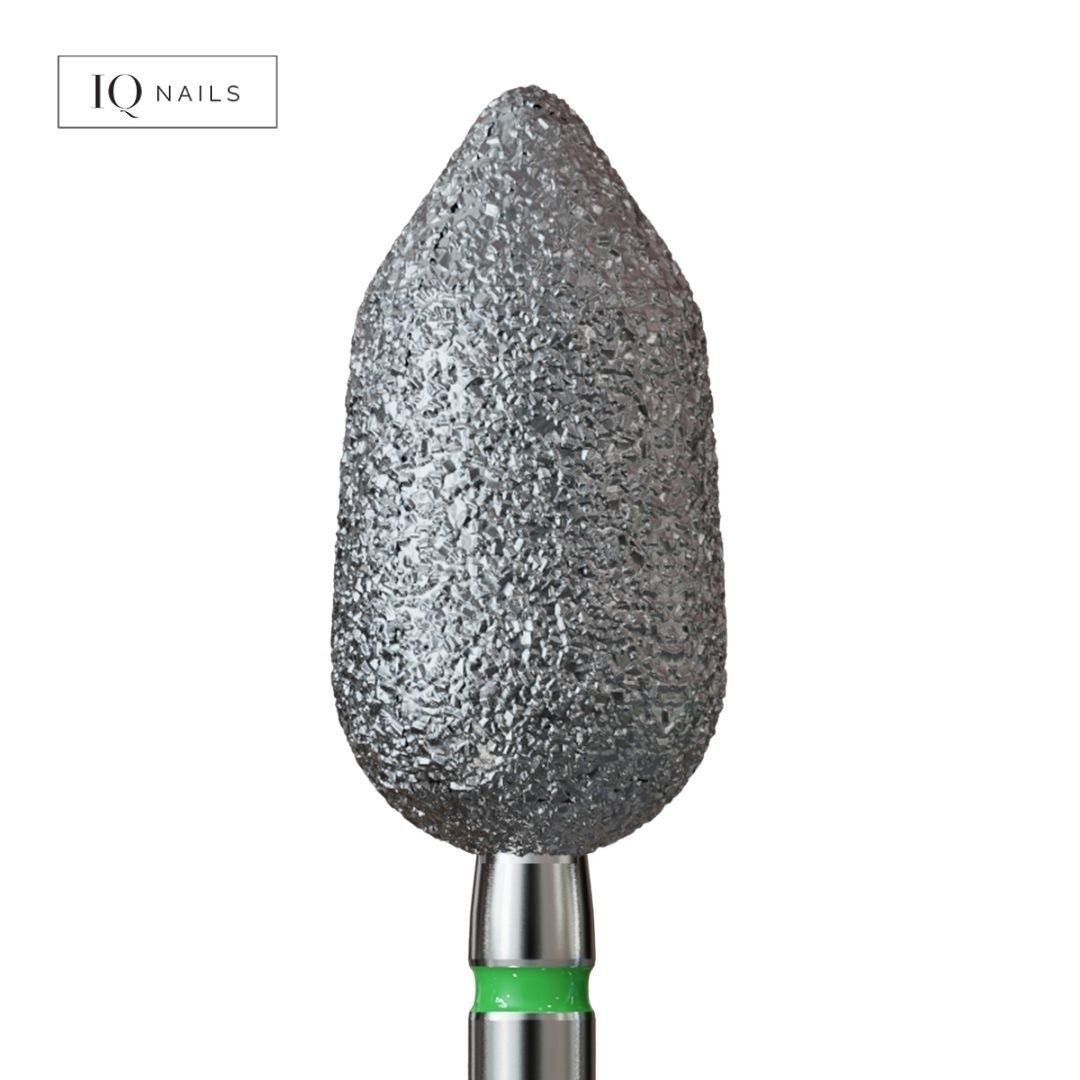 Frezy diamentowe podologiczne - zbierający płomyk. Różne rozmiary - iqnails