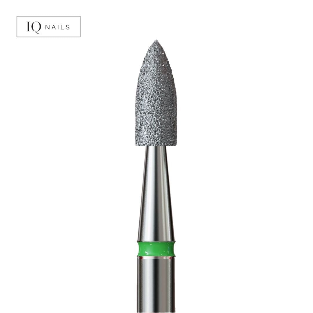 Frezy diamentowe podologiczne - zbierający płomyk. Różne rozmiary - iqnails