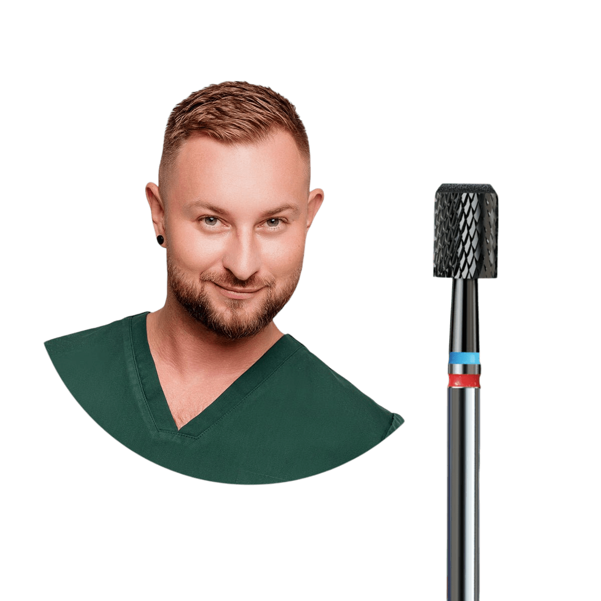 Innowacyjny Frez 4w1 Daniela Abratkiewicza - walec. Frez by Znany Podolog - iqnails