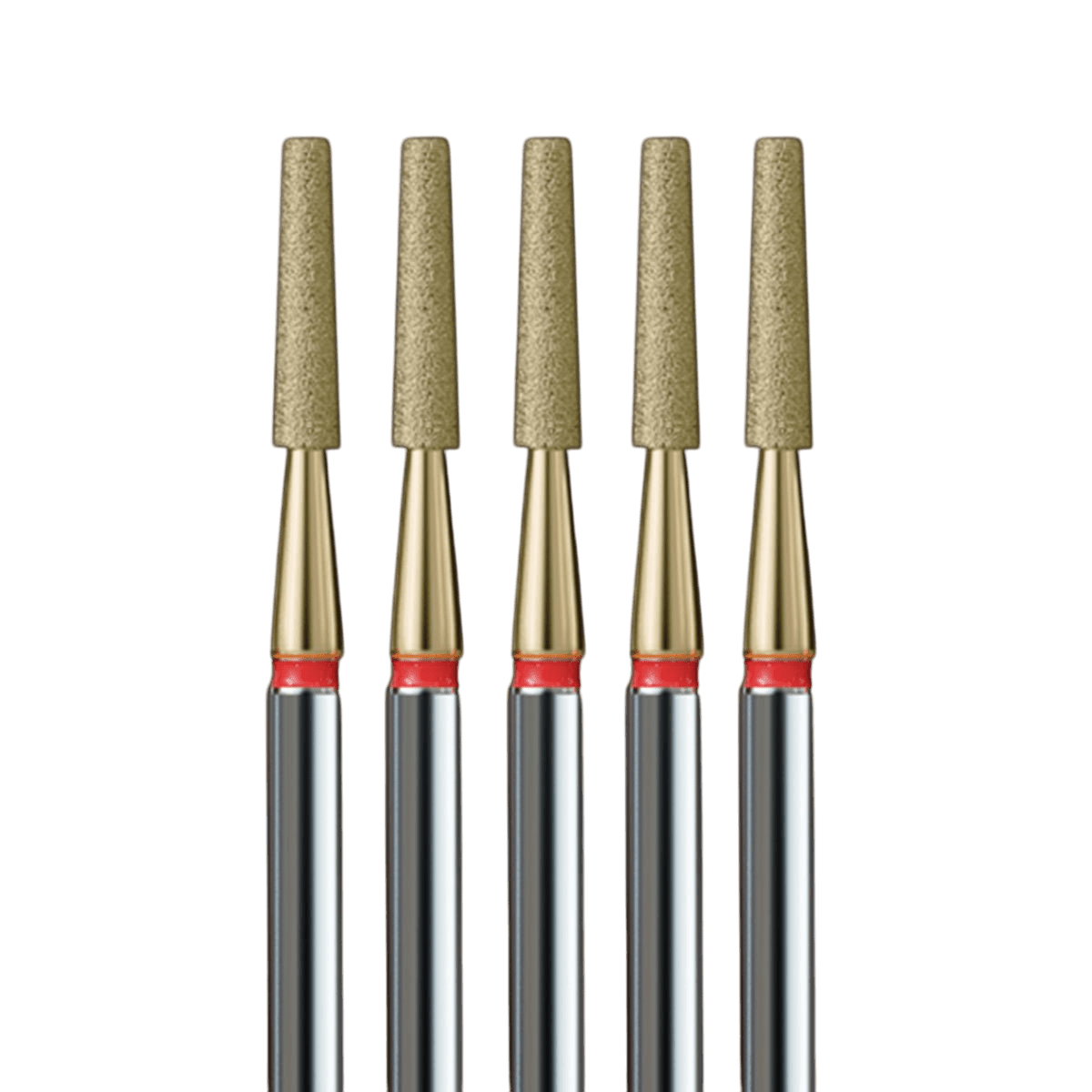 IQN Pakiet 23 - Pakiet delikatny, ścięty stożek ze złotą powłoką - iqnails