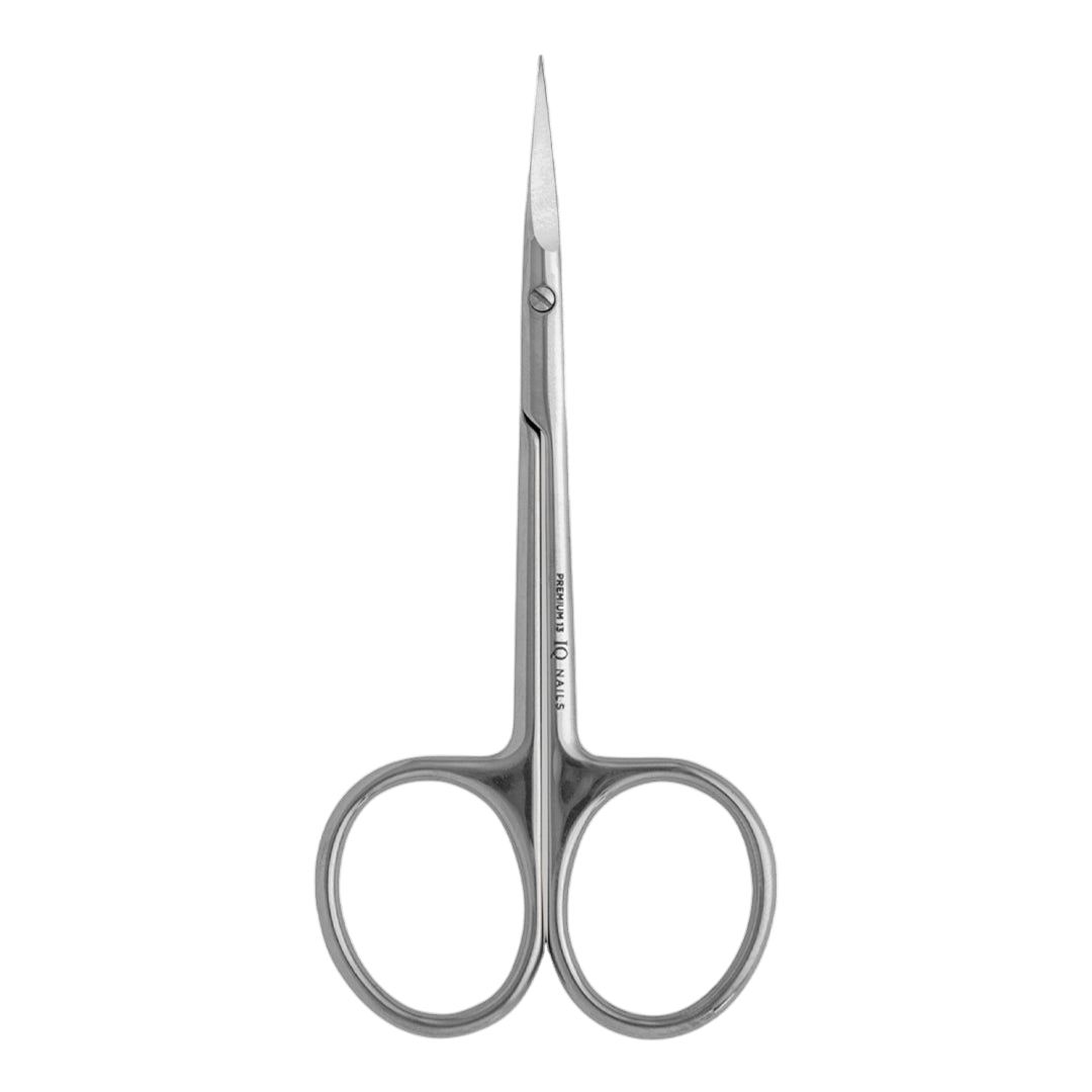 Nożyczki do skórek z haczykiem premium (długość ostrzy 25 mm) - iqnails