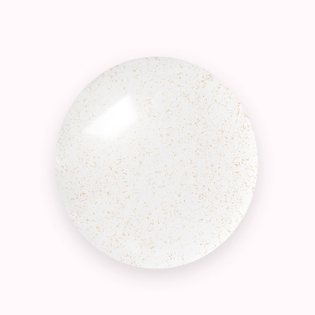 Top Hybrydowy Premier Soleil ze złotą drobiną 10 ml - iqnails