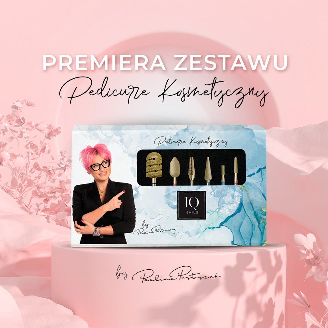 Zestaw frezów Pedicure Kosmetyczny by Paulina Pastuszak - iqnails