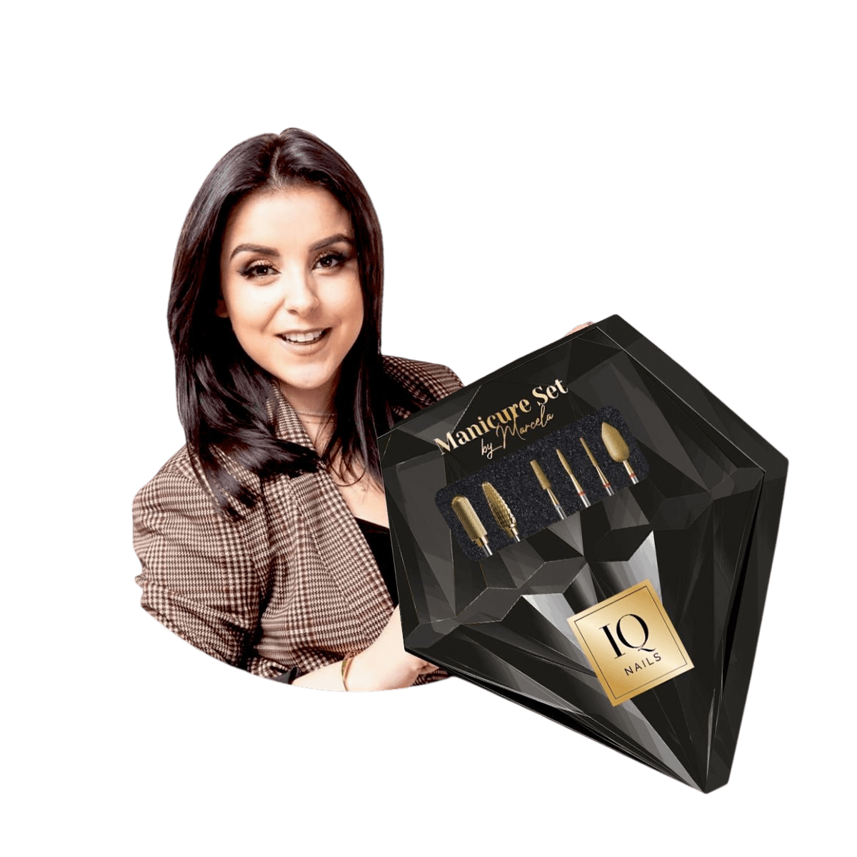 Zestaw frezów Quick and Easy manicure by Marcela - iqnails