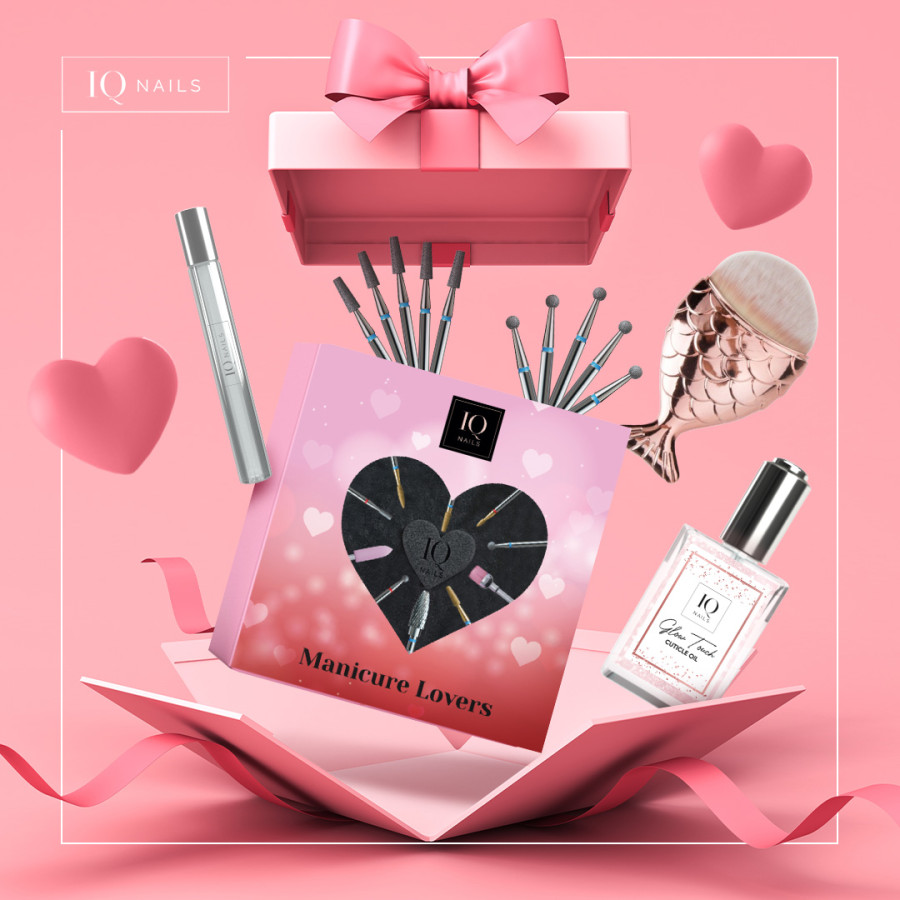 Love Nails Box- aż 13 frezów + Oliwka Glow Touch i perfumy