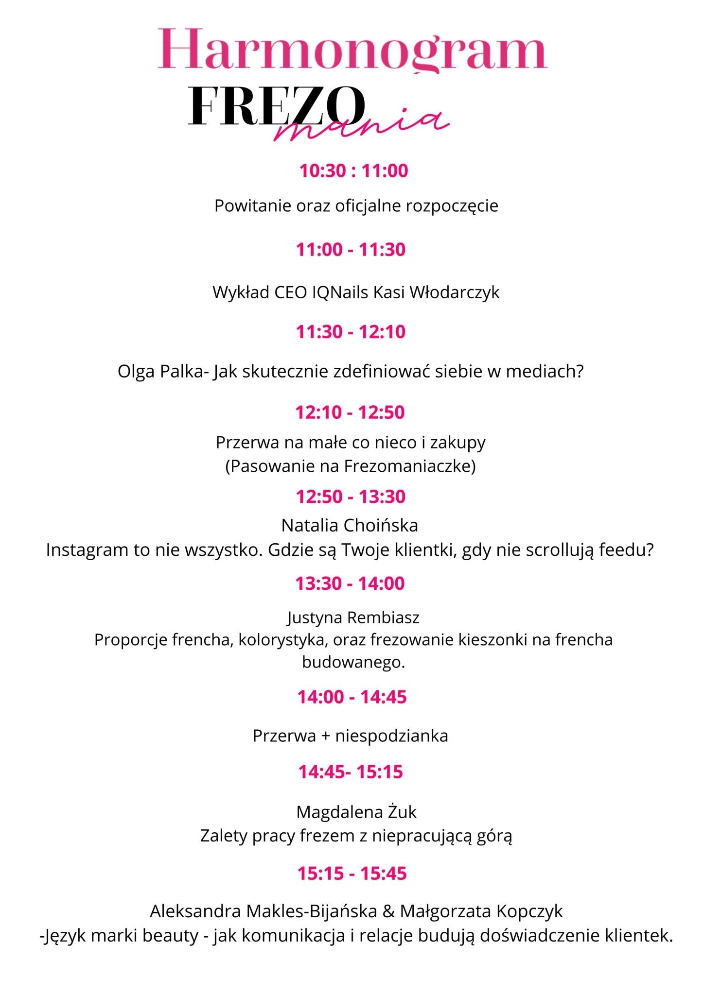 Bilet VIP FREZOMANIA Edycja Urodzinowa 22.05.2026 - iqnails