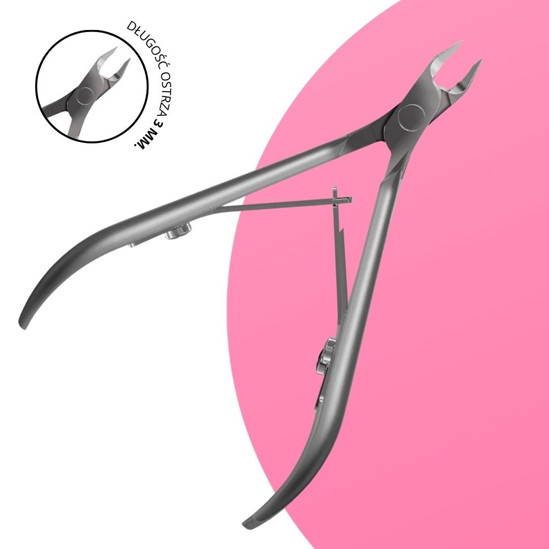 Cążki do Skórek Premium Długość Ostrzy 3 mm - iqnails