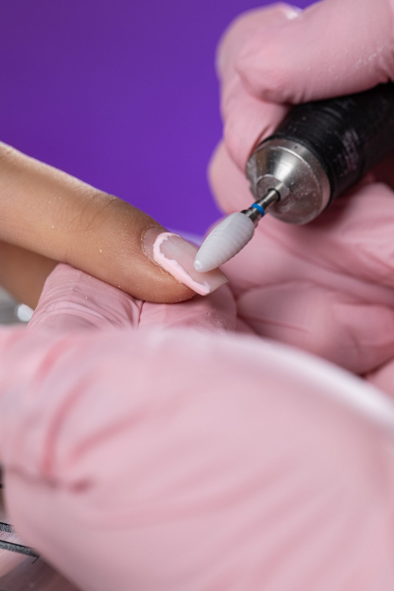 Frez ceramiczny do hybrydy, żelu i akrylu - szyszka - iqnails