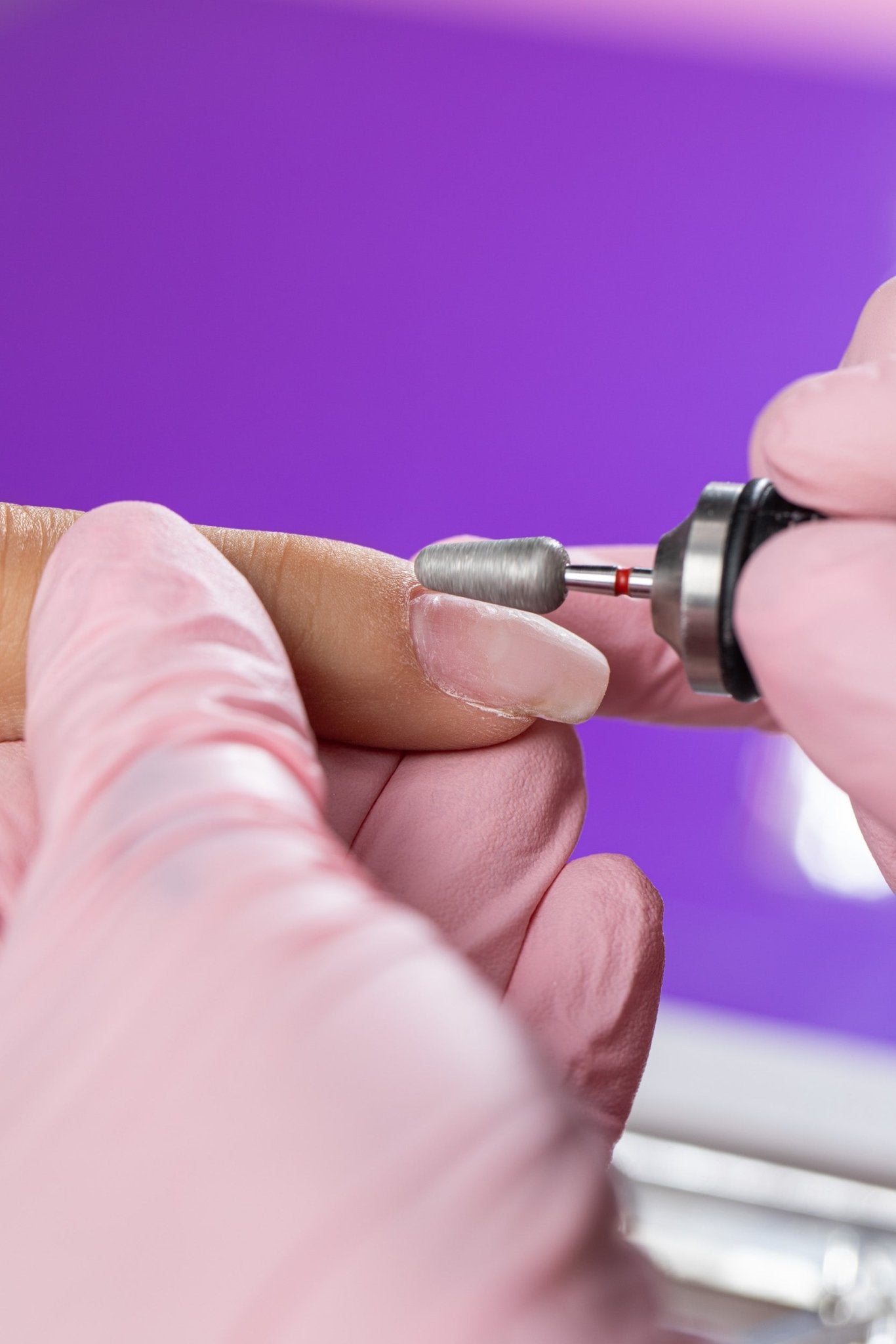 Frez diamentowy buffer do skórek i paznokci - delikatny stożek - iqnails