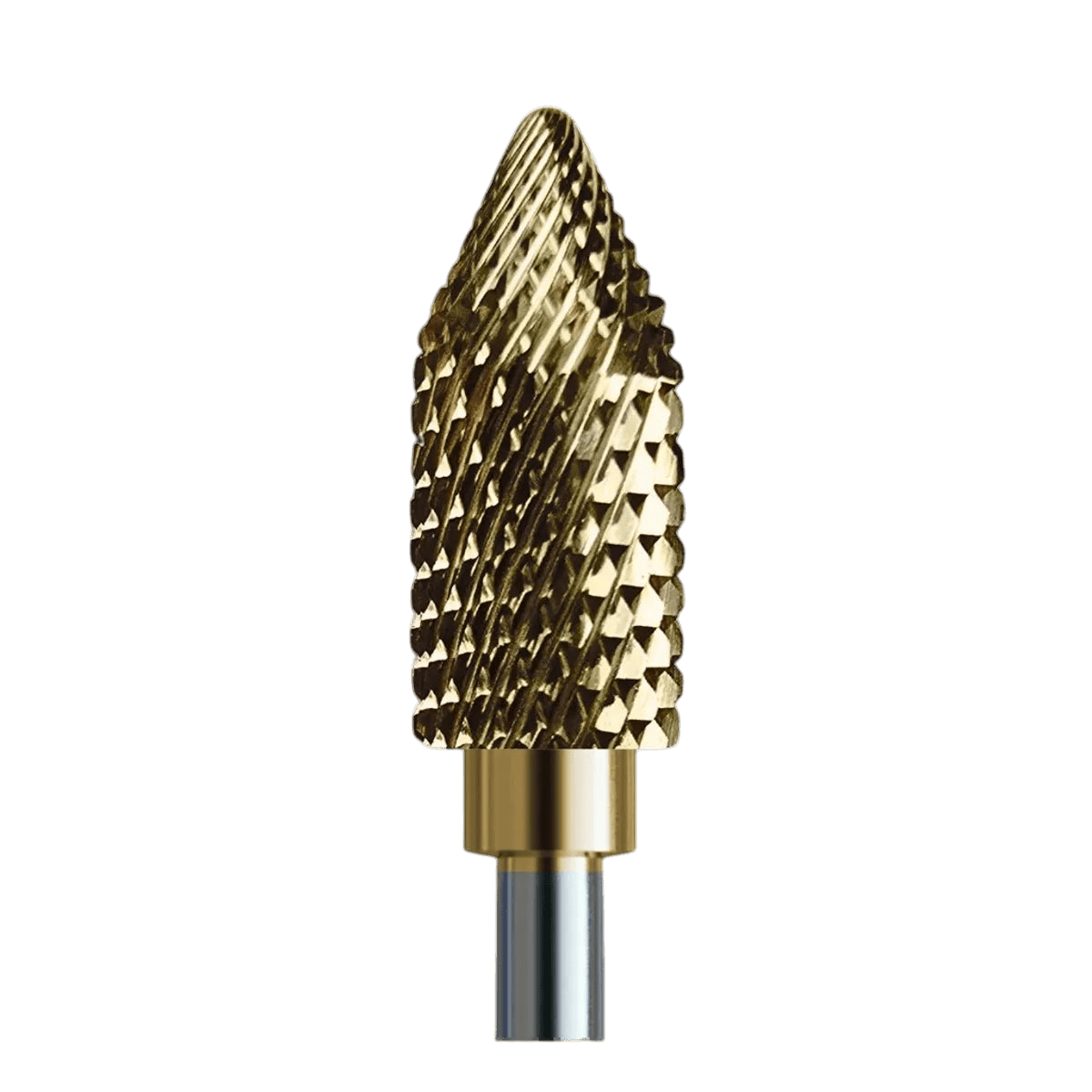 Frez DuoShape z węglika spiekanego - połączenie choinki i walca do ściągania masy - iqnails