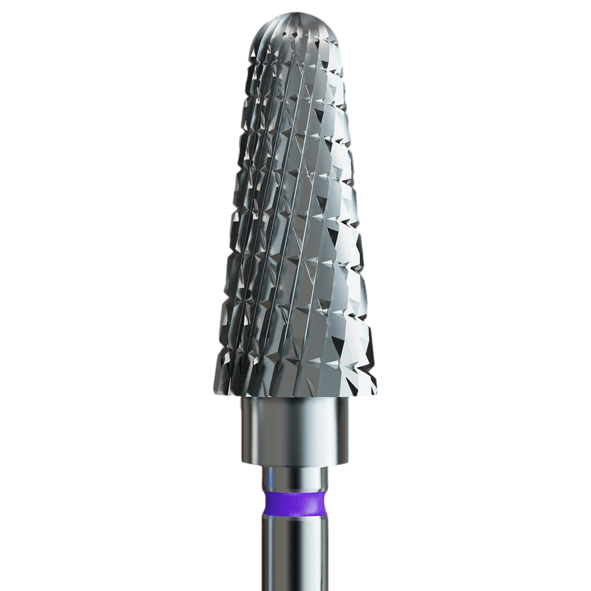 Frez z węglika spiekanego 5w1 do hybrydy i żelu - delikatny stożek - iqnails