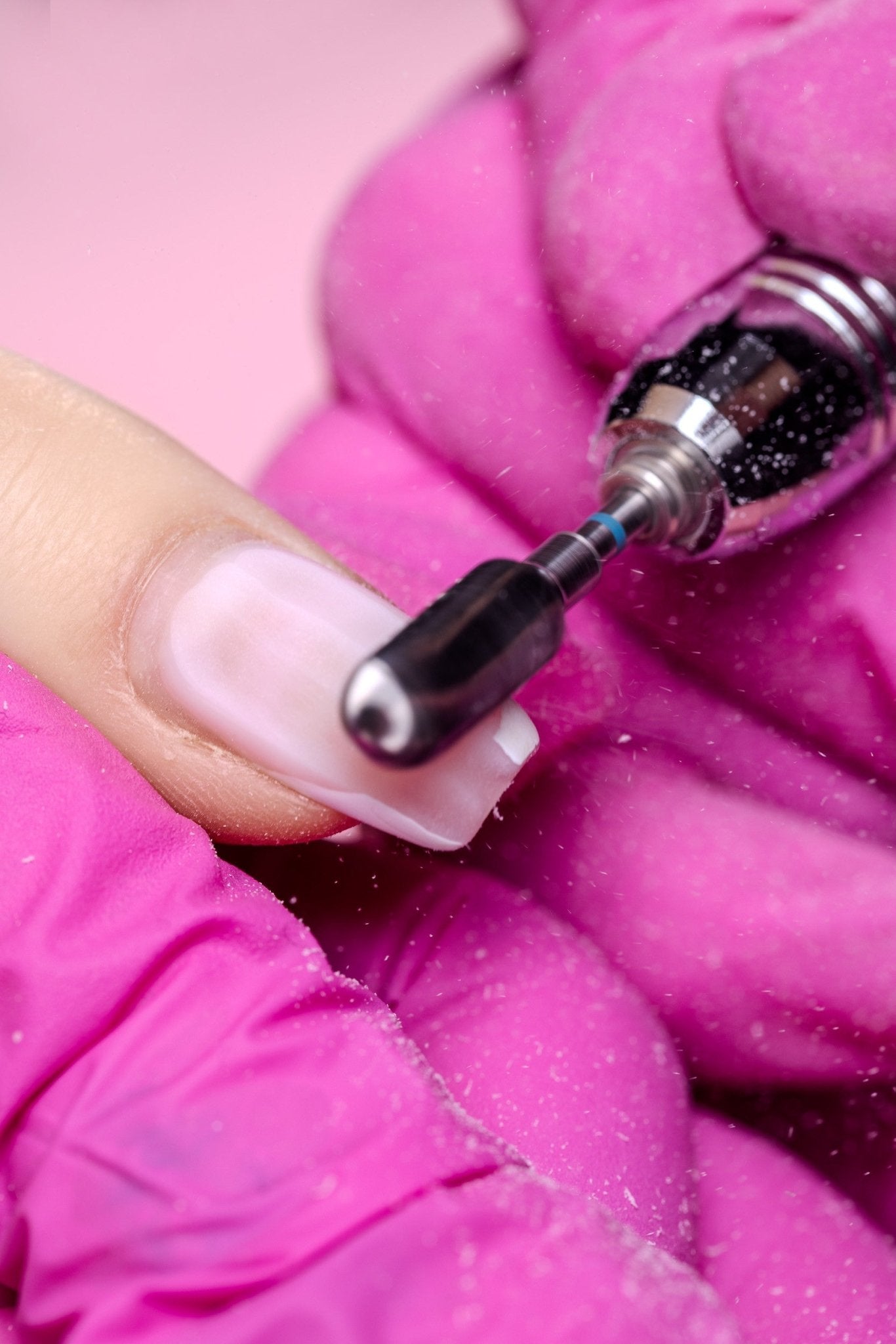 Frez z węglika spiekanego do hybrydy, żelu i akrylu - standardowy walec - iqnails