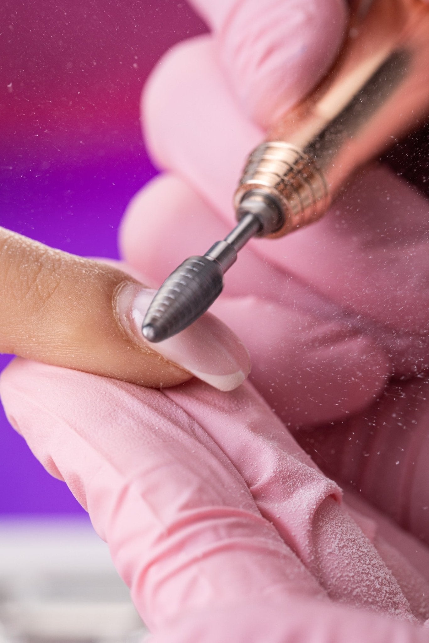 Frez z węglika spiekanego do hybrydy, żelu i akrylu - zbierająca szyszka - iqnails