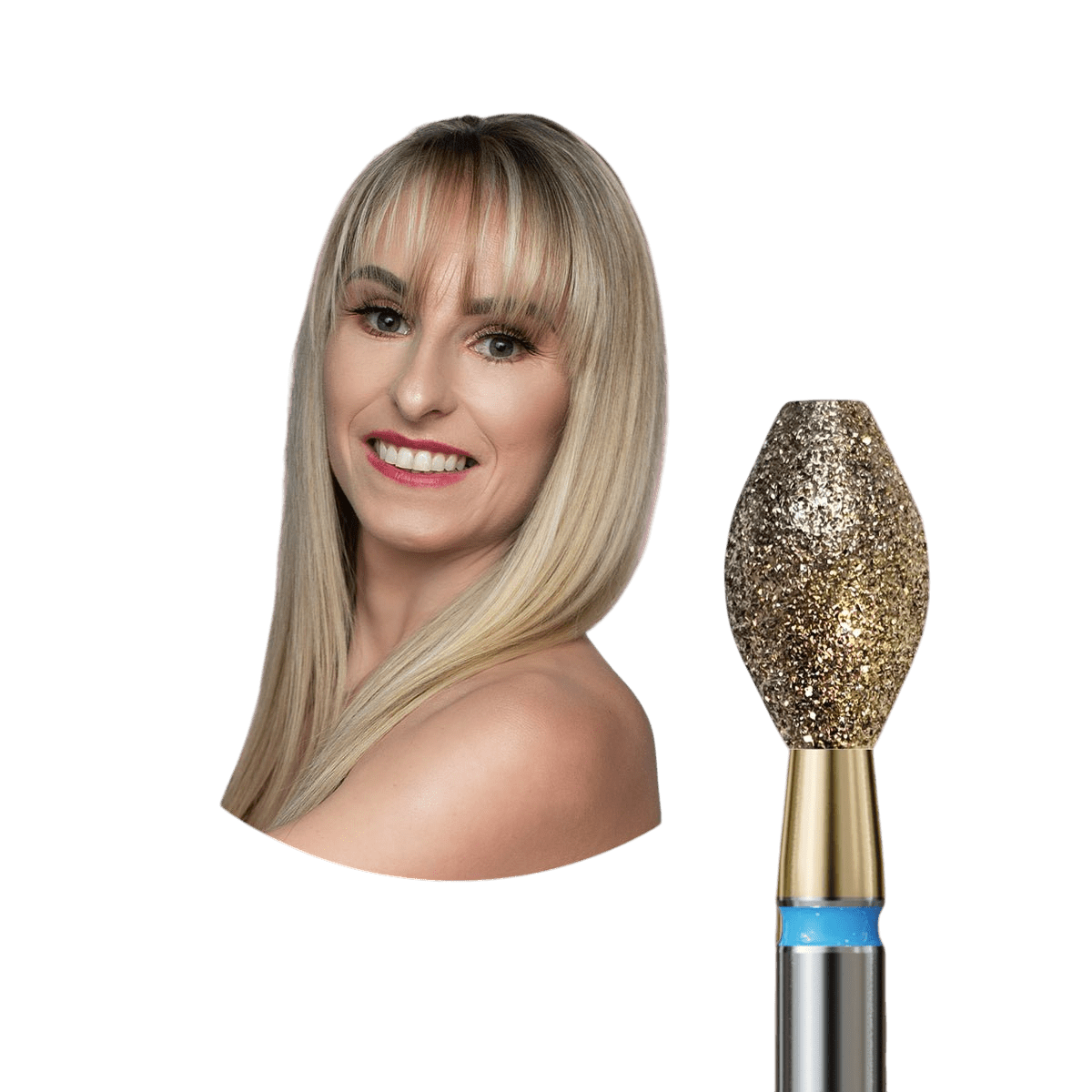 Frez ze standardowym nasypem by Edyta Skupień - iqnails