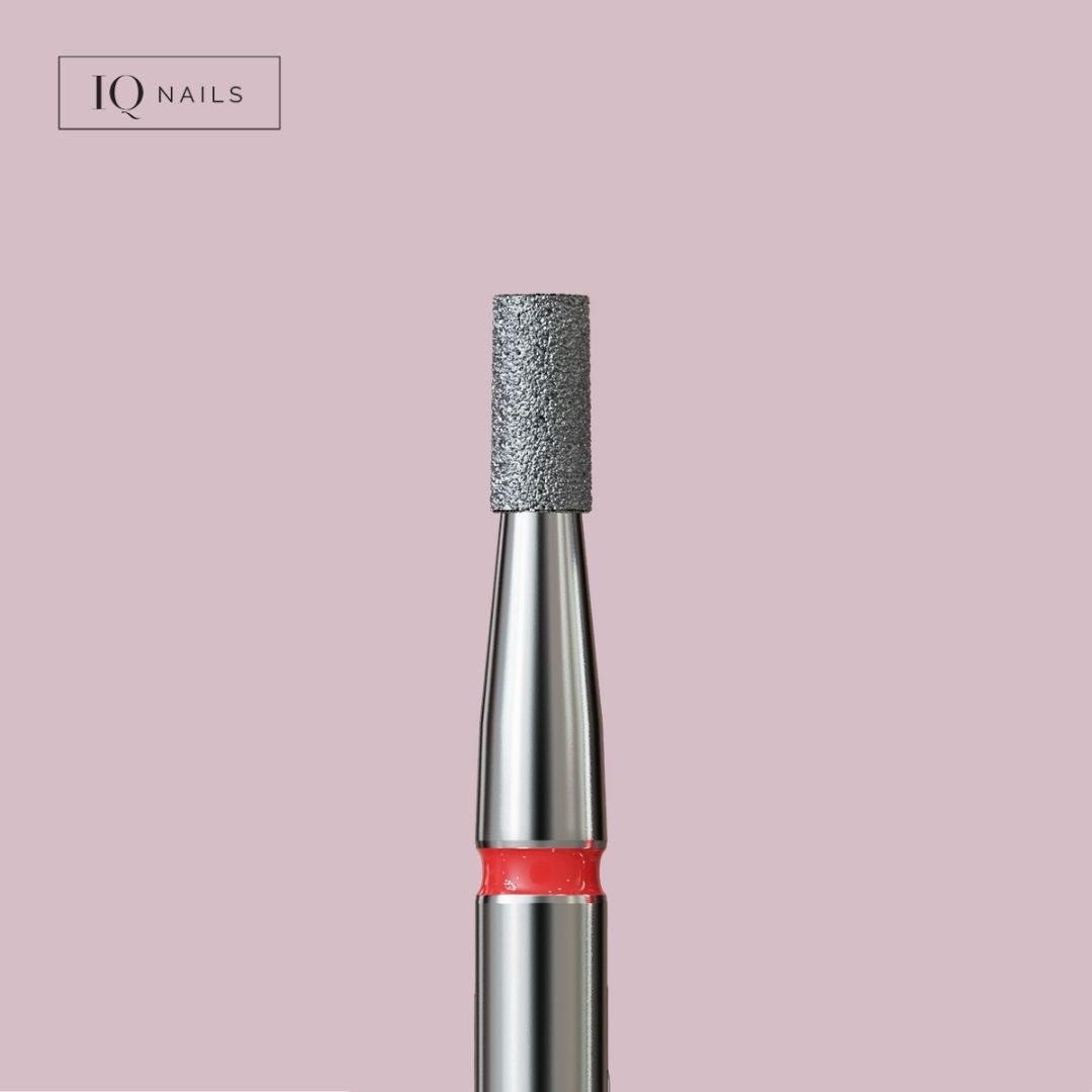 Frezy diamentowe do skórek - delikatny, szerszy na górze walec. Różne rozmiary - iqnails