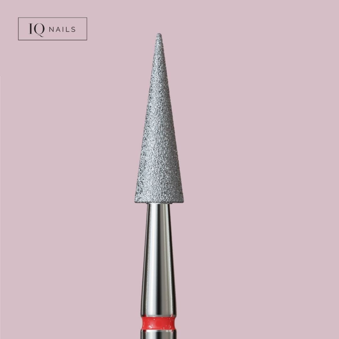 Frezy diamentowe do skórek - delikatny szpic. Różne rozmiary - iqnails