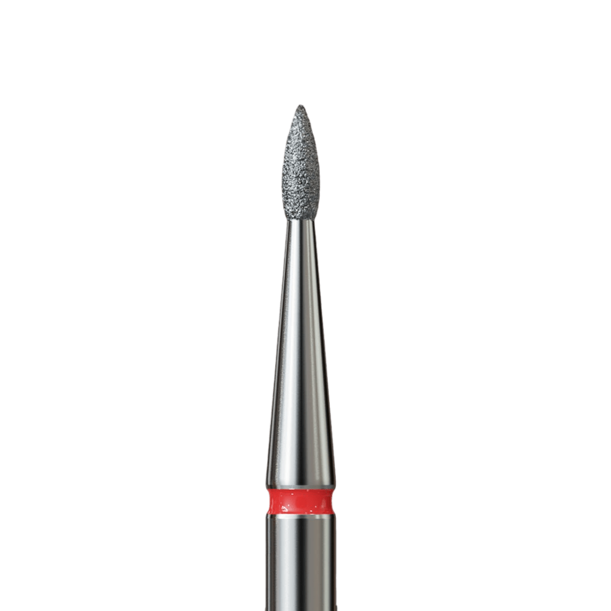 Frezy diamentowe do skórek i paznokci - delikatny płomyk. Różne rozmiary - iqnails