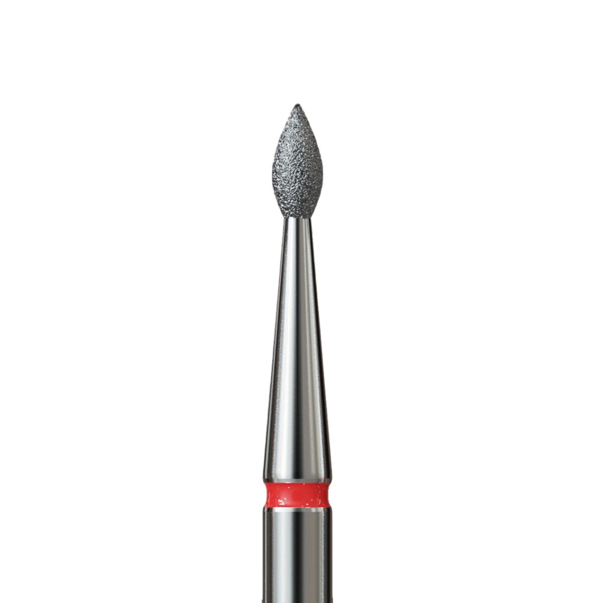 Frezy diamentowe do skórek i paznokci - delikatny płomyk. Różne rozmiary - iqnails