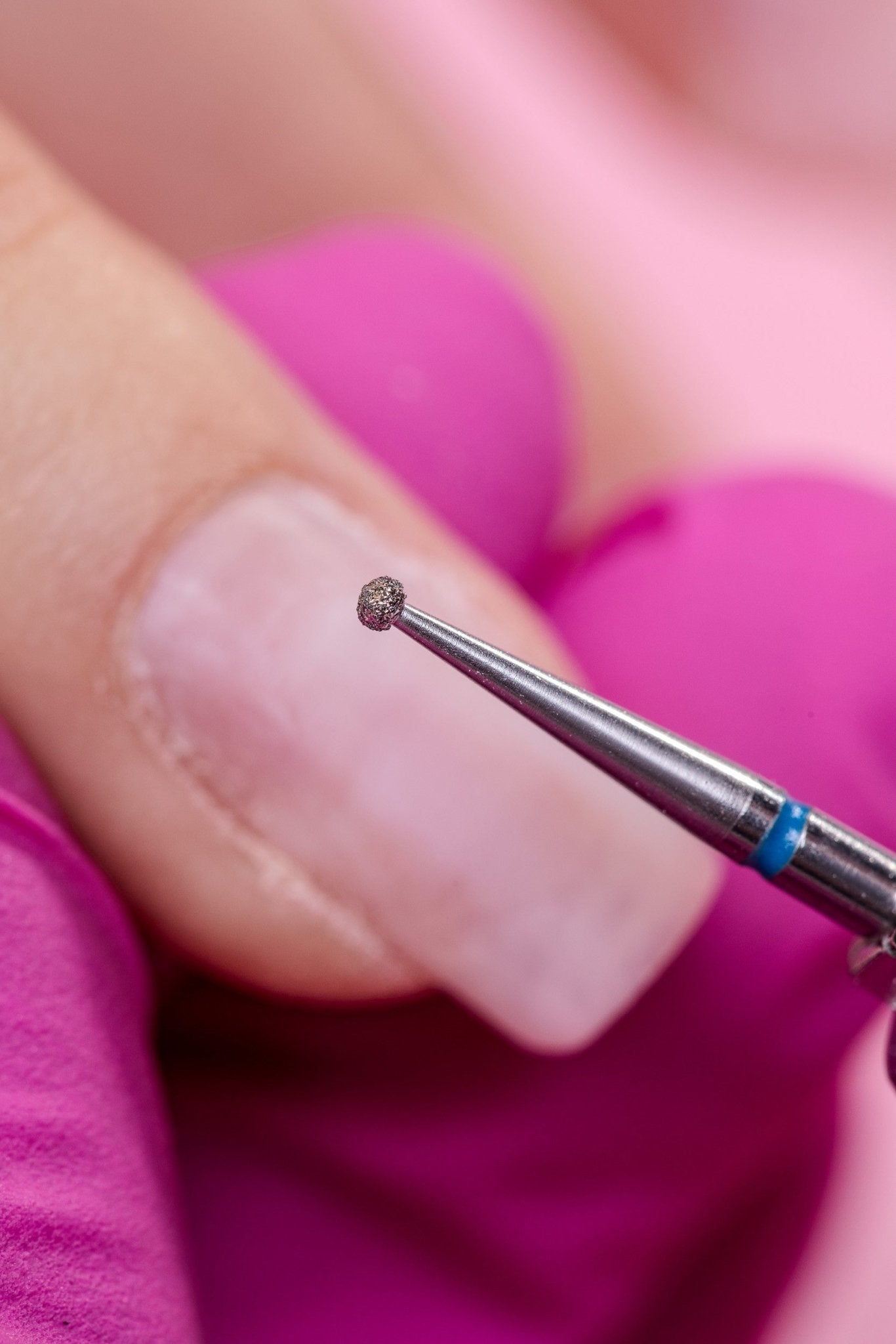 Frezy diamentowe do skórek - standardowa kulka. Różne rozmiary - iqnails