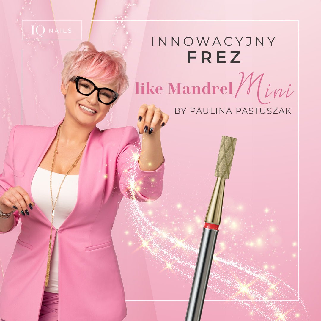 Innowacyjny frez like Mandrel MINI by Paulina Pastuszak - delikatny walec - iqnails