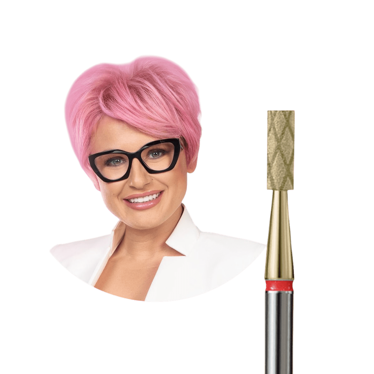 Innowacyjny frez like Mandrel MINI by Paulina Pastuszak - delikatny walec - iqnails