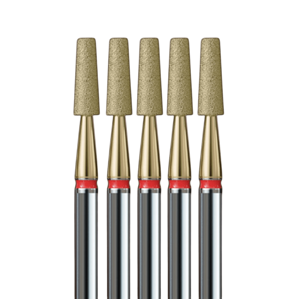 IQN Pakiet 21 - Pakiet delikatny, ścięty stożek ze złotą powłoką - iqnails