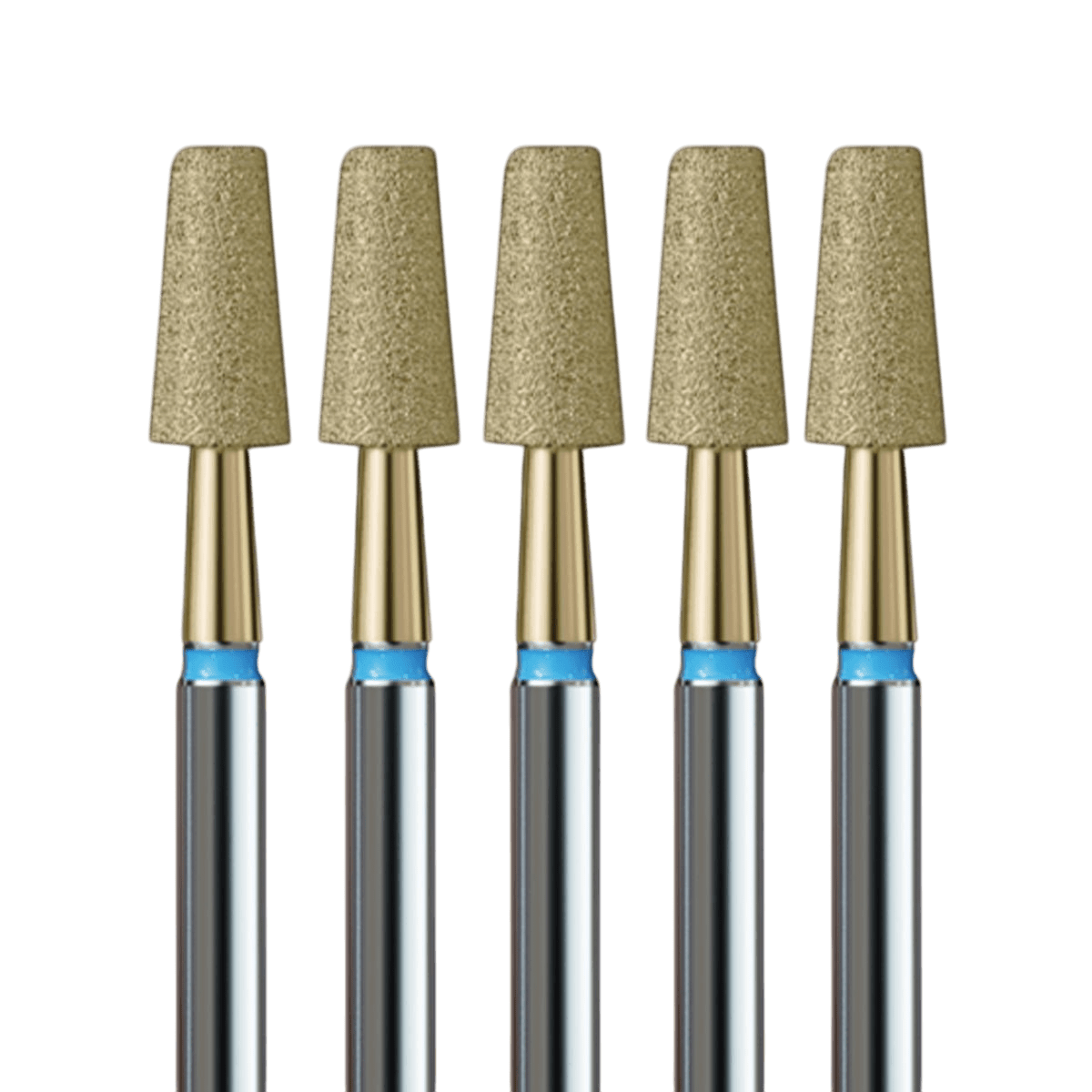 IQN Pakiet 27 - Pakiet standardowy, ścięty stożek ze złotą powłoką - iqnails