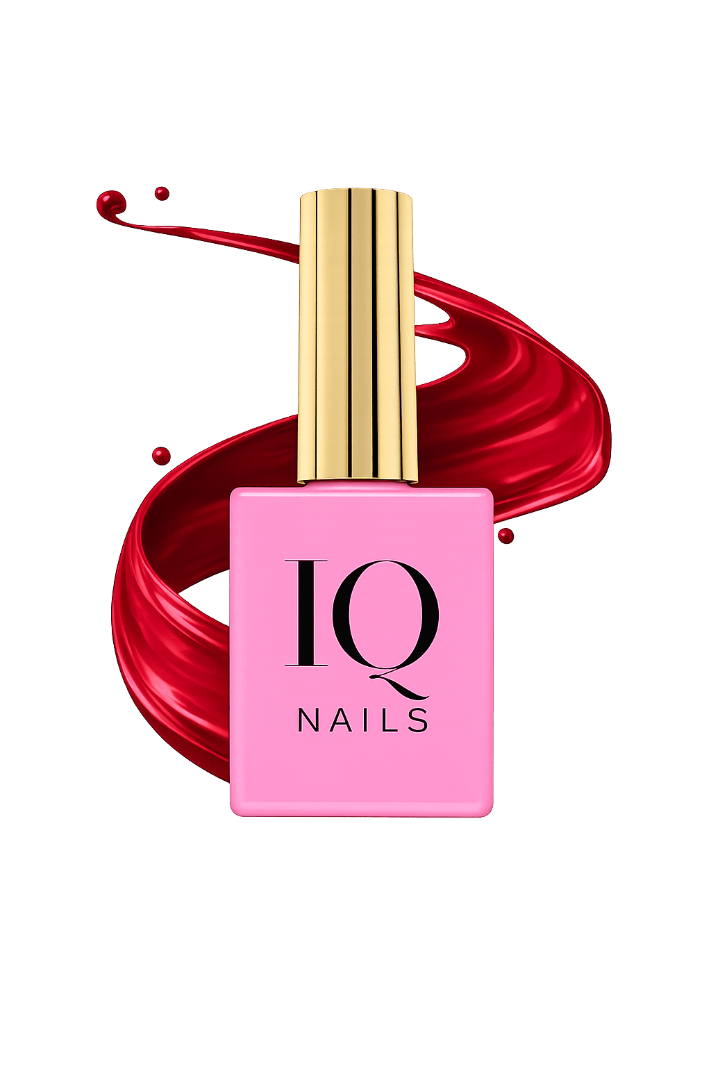 Lakier Hybrydowy Deep Red 8 ml - iqnails