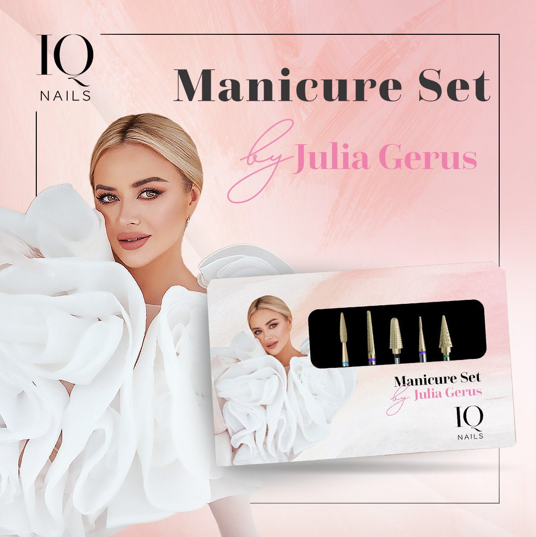 Manicure set by Julia Gerus - iqnails