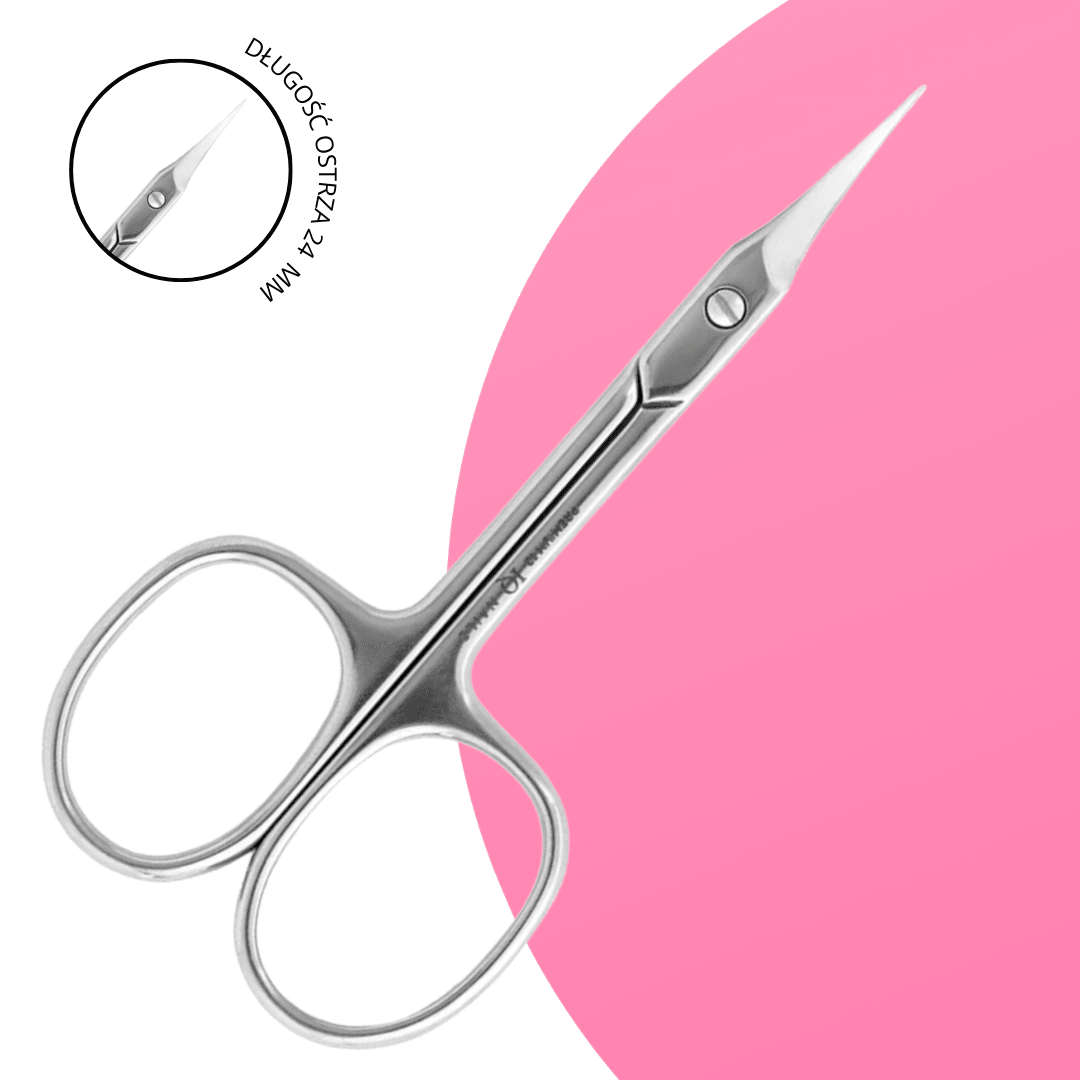 Nożyczki do Skórek Premium Długość Ostrzy 24 mm - iqnails