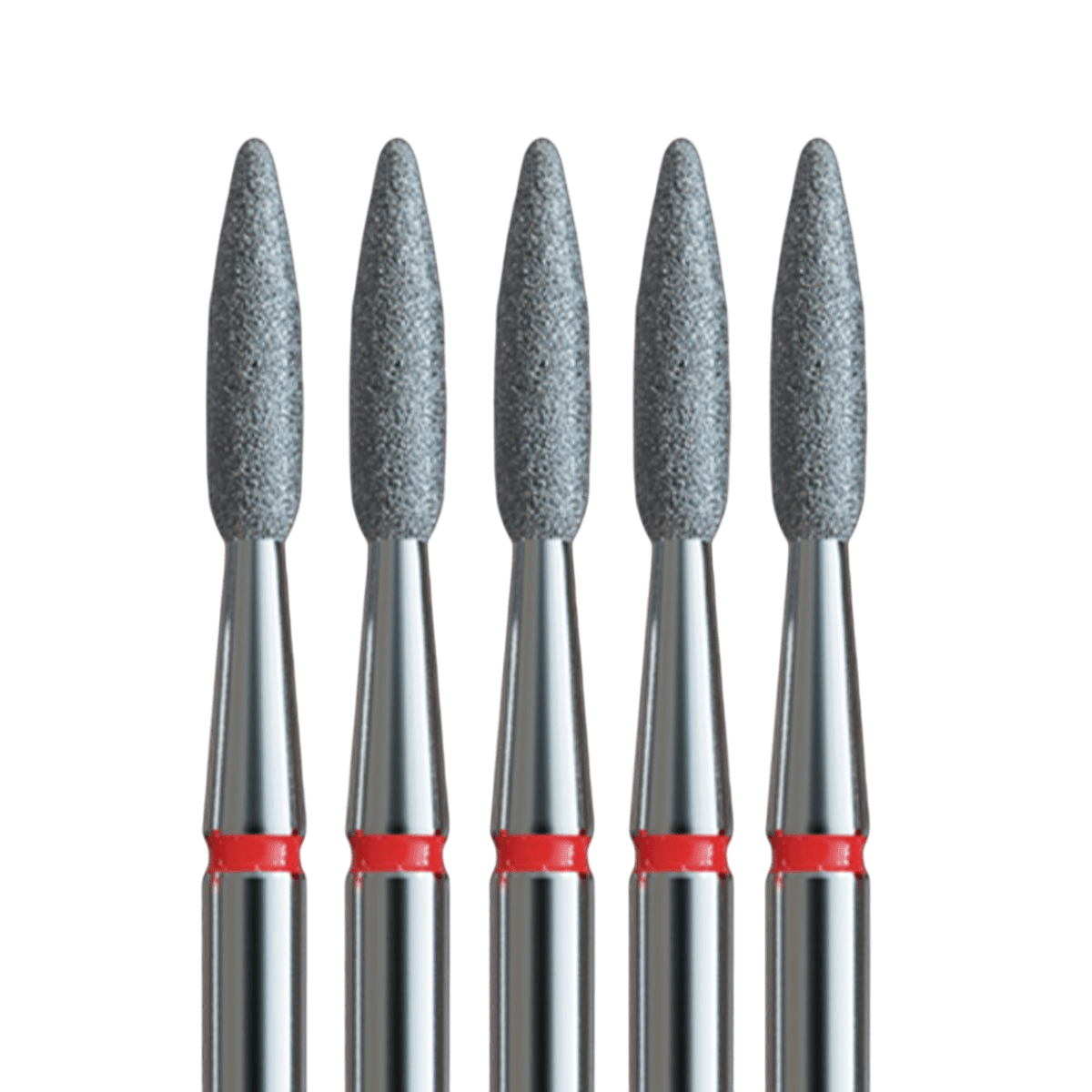 Pakiet 5 Delikatnych Frezów do Skórek - Długi Płomyk (IQN Pakiet 8) - iqnails